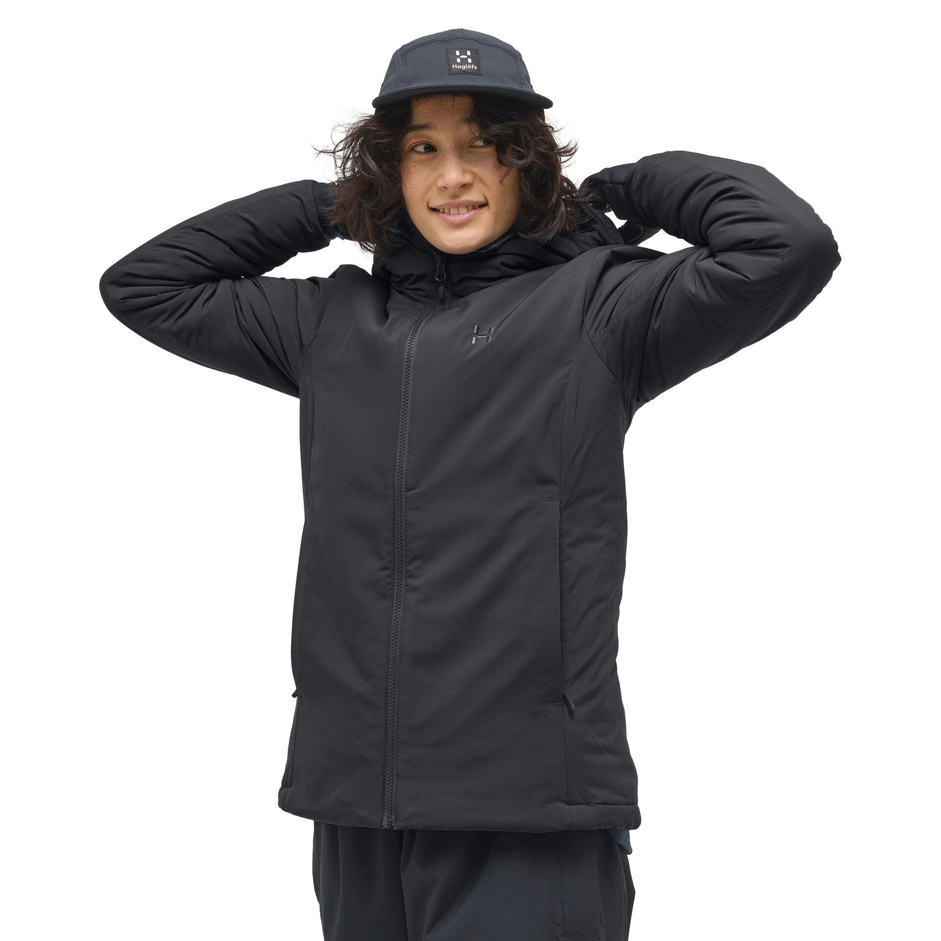 HAGLÖFS Women's waterproof hooded jacket Haglöfs Mimic Alert