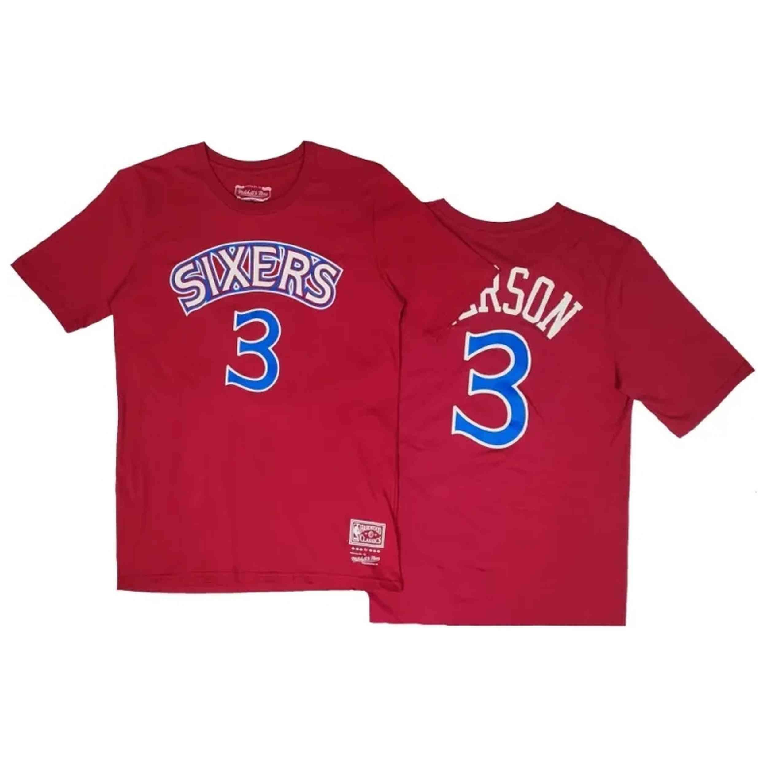 T-shirt Mitchell & ness modèle EN2B7BMR0N01-76RIA pour enfants 3/3