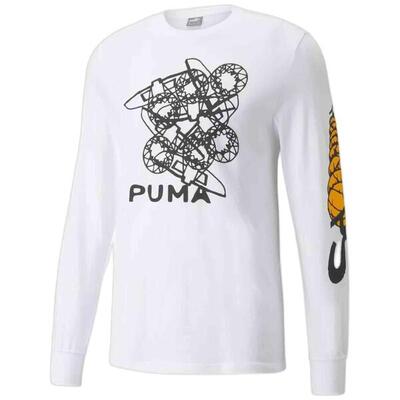 T-shirt met lange mouwen puma model 532131-01 voor mannen