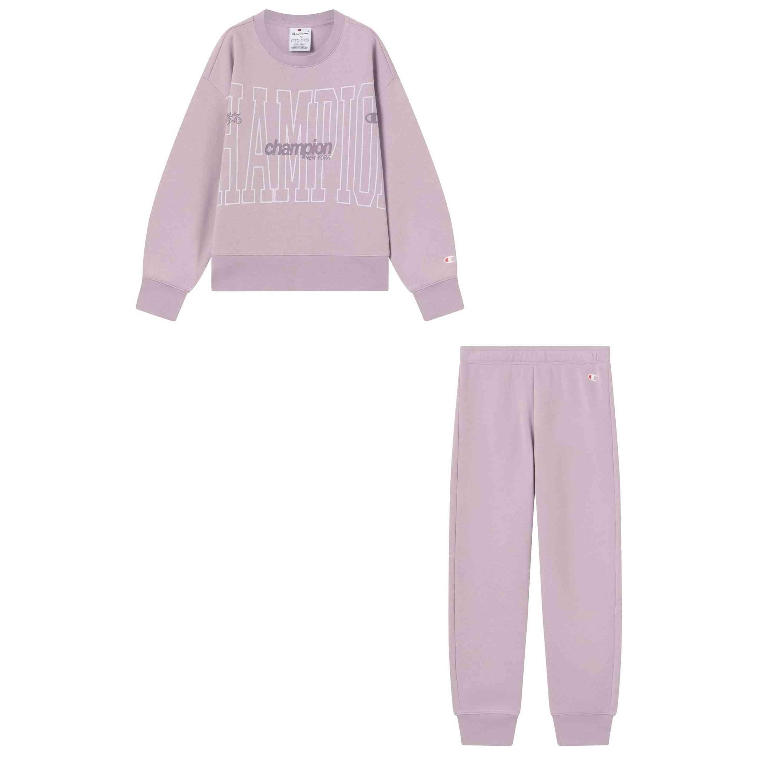 Fato de treino completo Champion modelo 405236-VS100 para garotas 4/4