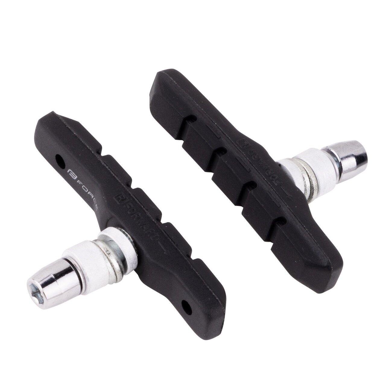 Saboți frână Force 70 mm cu filet, negri