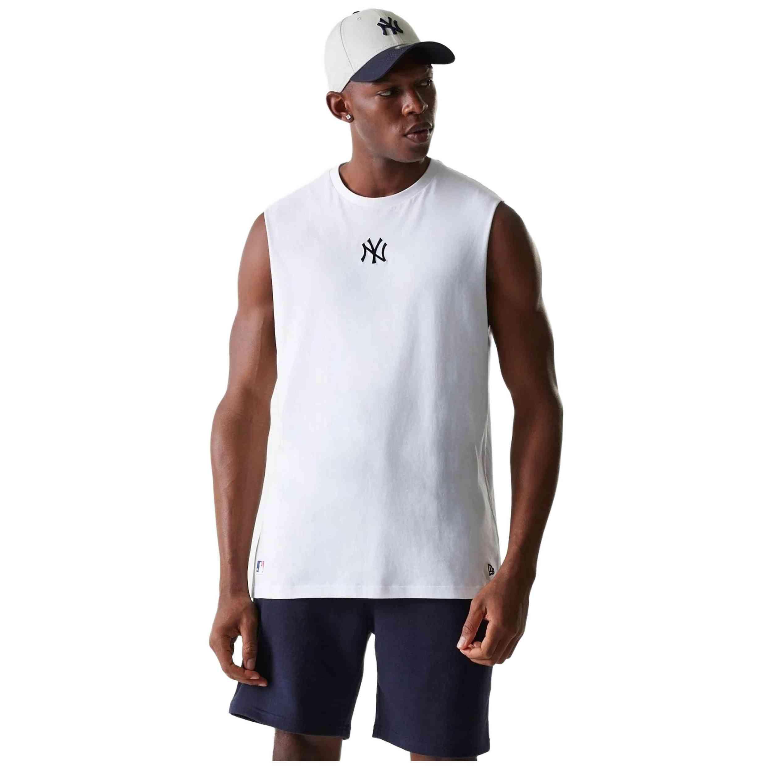 New Era - Debardeur New Era Modèle 60691044 Pour Homme - Sous Maillot Sans Manche - Blanc - Decathlon