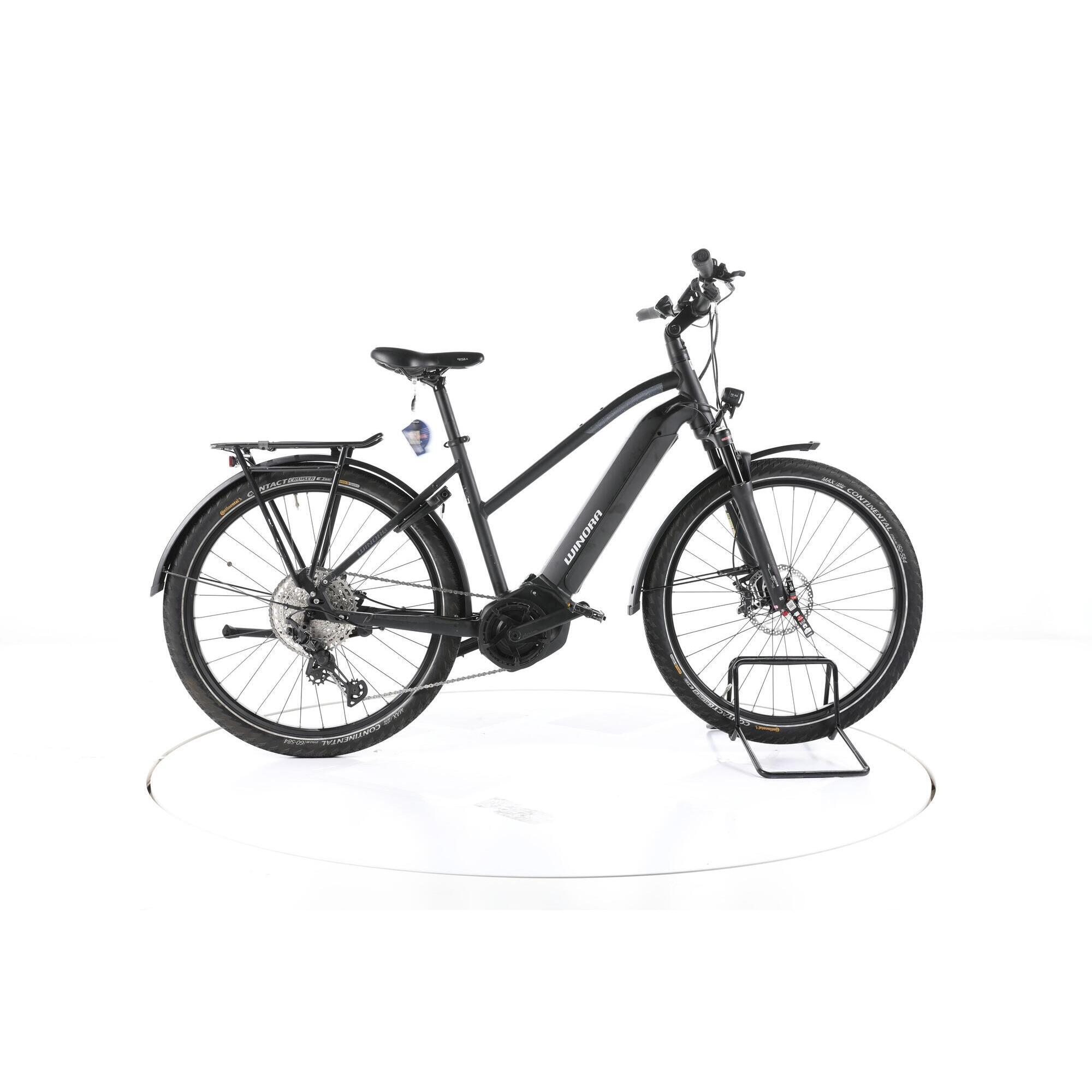Winora - Reconditionné - Winora Yucatan 12 Pro Trekking Vélo Électrique - Très Bon - Vélo Tout Chemin - Noir - 48 Xl - Decathlon