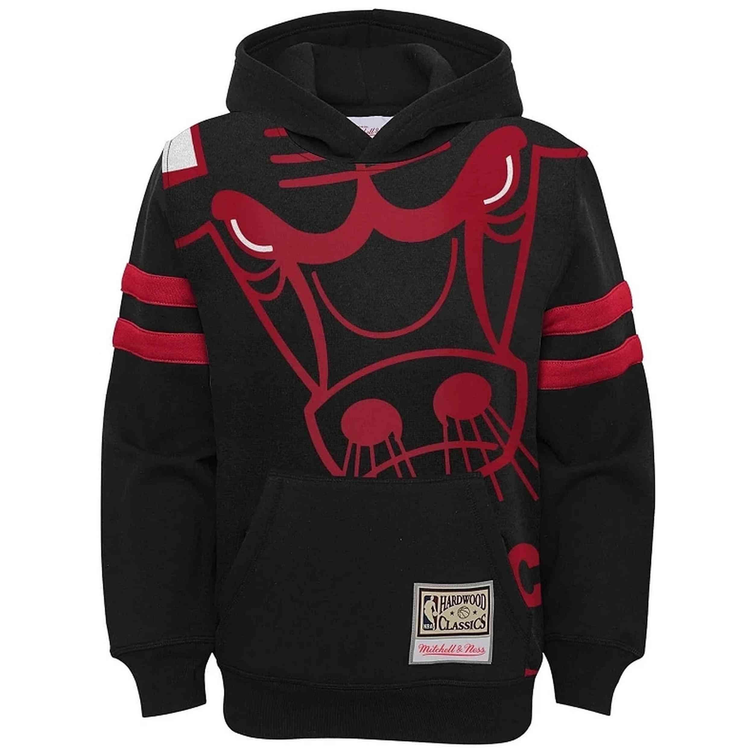 Sudadera con capucha Mitchell & ness modelo EN2B7NAD6-BUL para niños 2/3