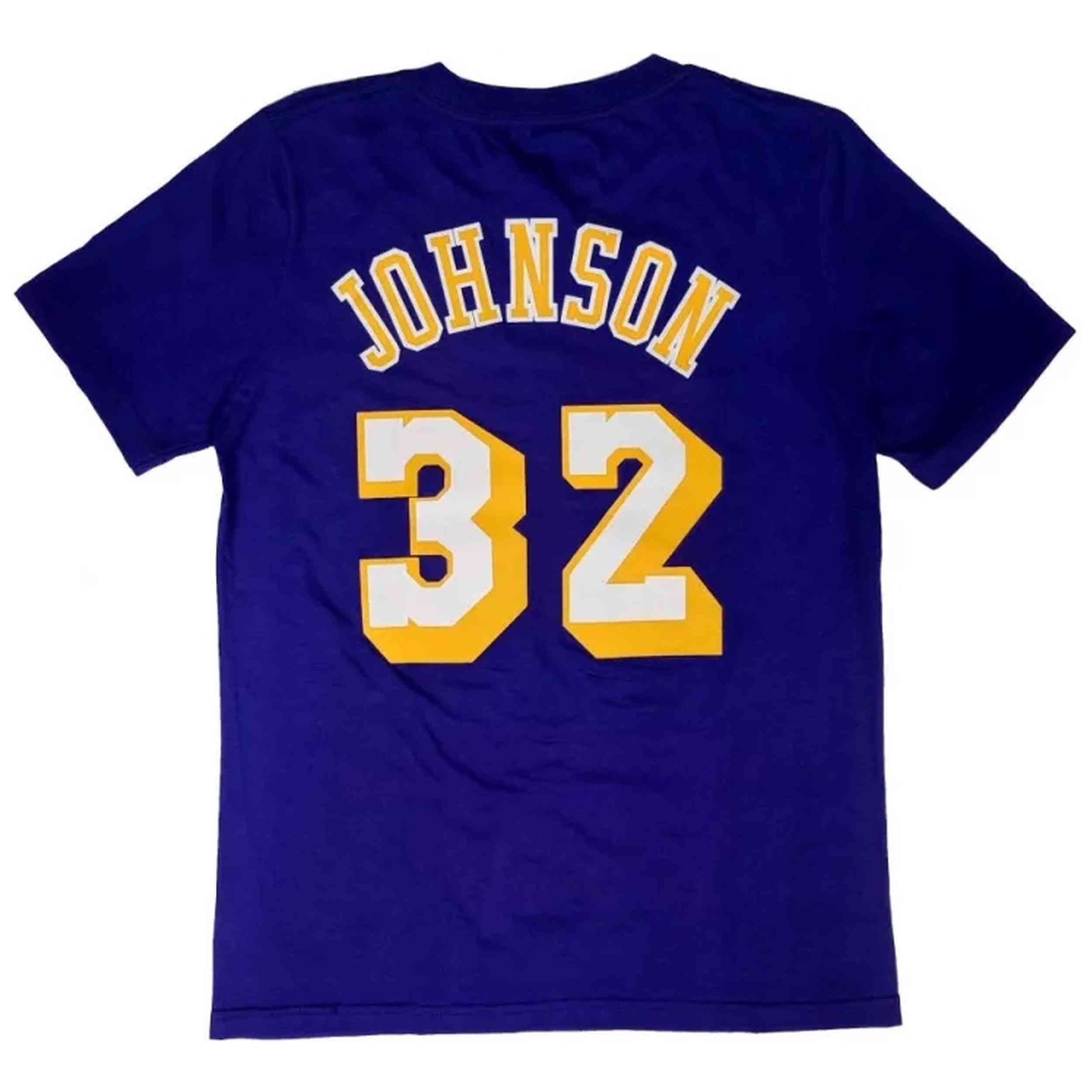 Maillot de basket Mitchell & ness modèle EN2B7BMR0N01-LAKMJ pour homme 2/2