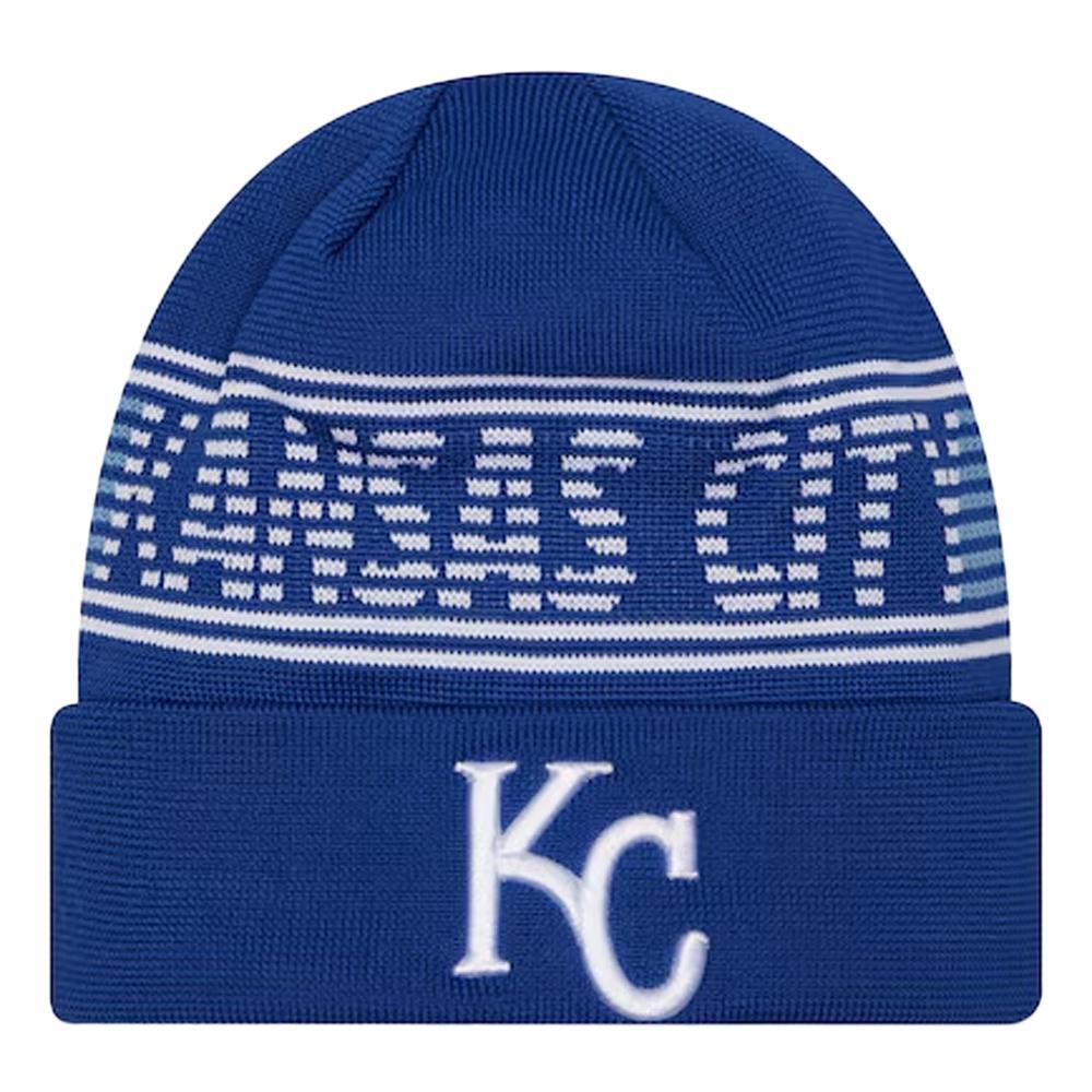 New Era Men's Kanroy Blue Beanie