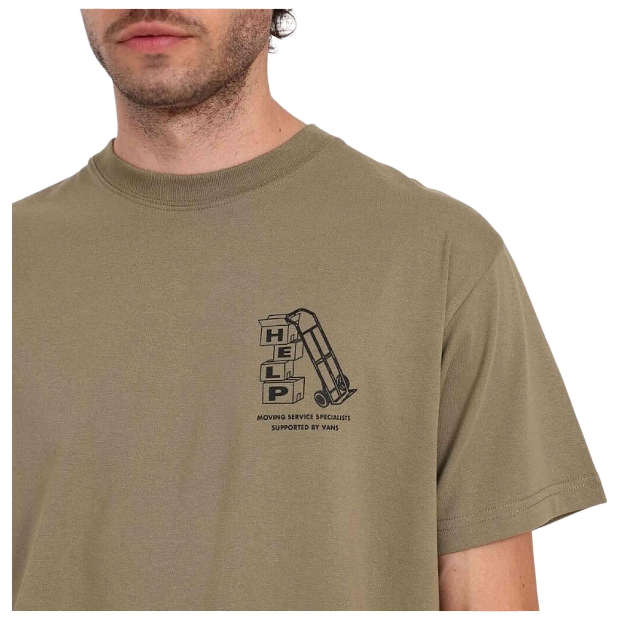 Maglia a maniche corte Vans modello VN000PCQEMF1 per uomini 3/4