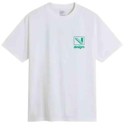 T-shirt met korte mouwen vans model vn000pbvwht1 voor mannen