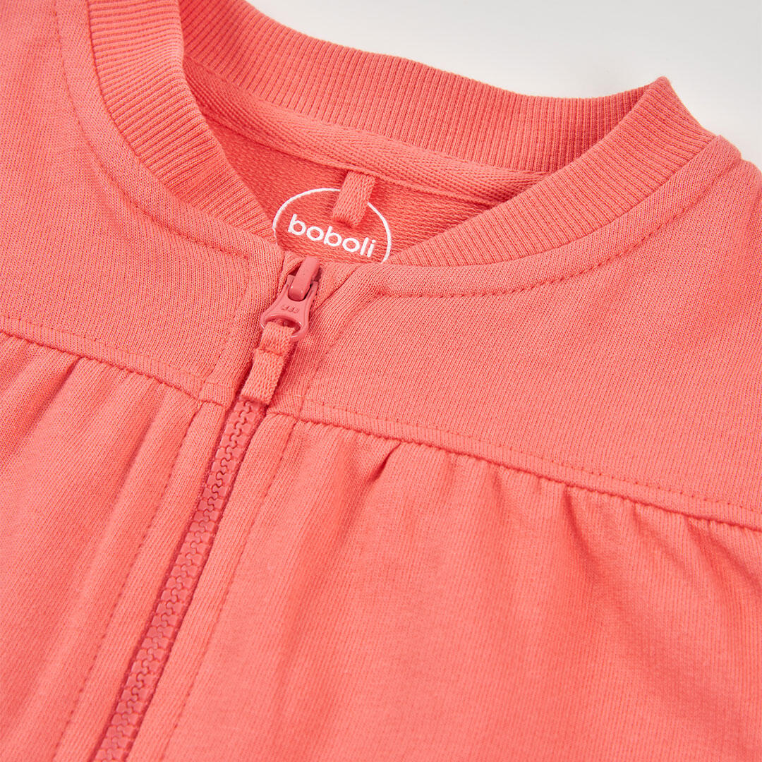 Chaquetas de verano de senderismo bebé niña boboli rosa 3/4