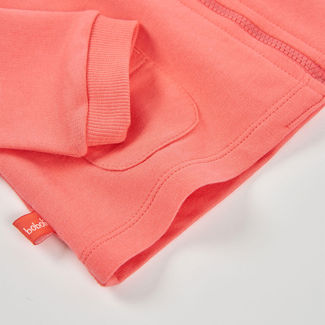 Chaquetas de verano de senderismo bebé niña boboli rosa 4/4
