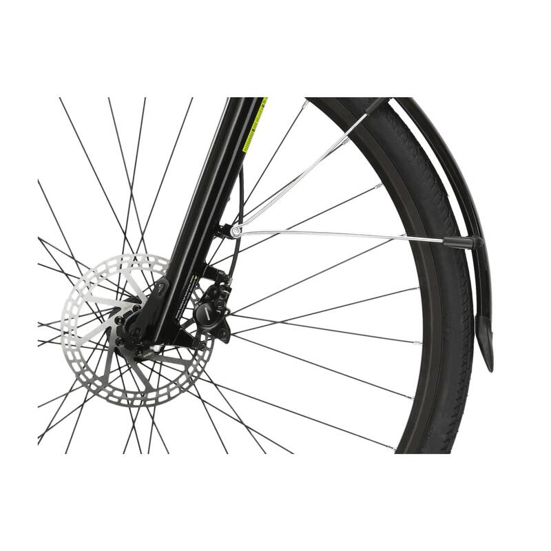 Bicicletă KROSS TRANS 4.0 28" Ruby-Negru Red Glossy M 480 mm