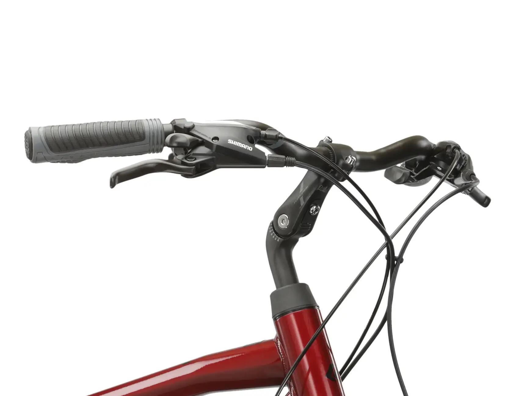 Bicicletă KROSS TRANS 4.0 28" Ruby-Negru Red Glossy M 480 mm 6/7