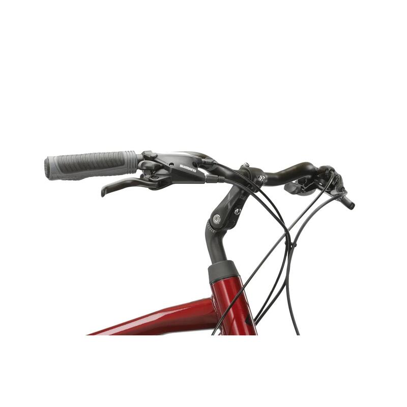 Bicicletă KROSS TRANS 4.0 28" Ruby-Negru Red Glossy M 480 mm