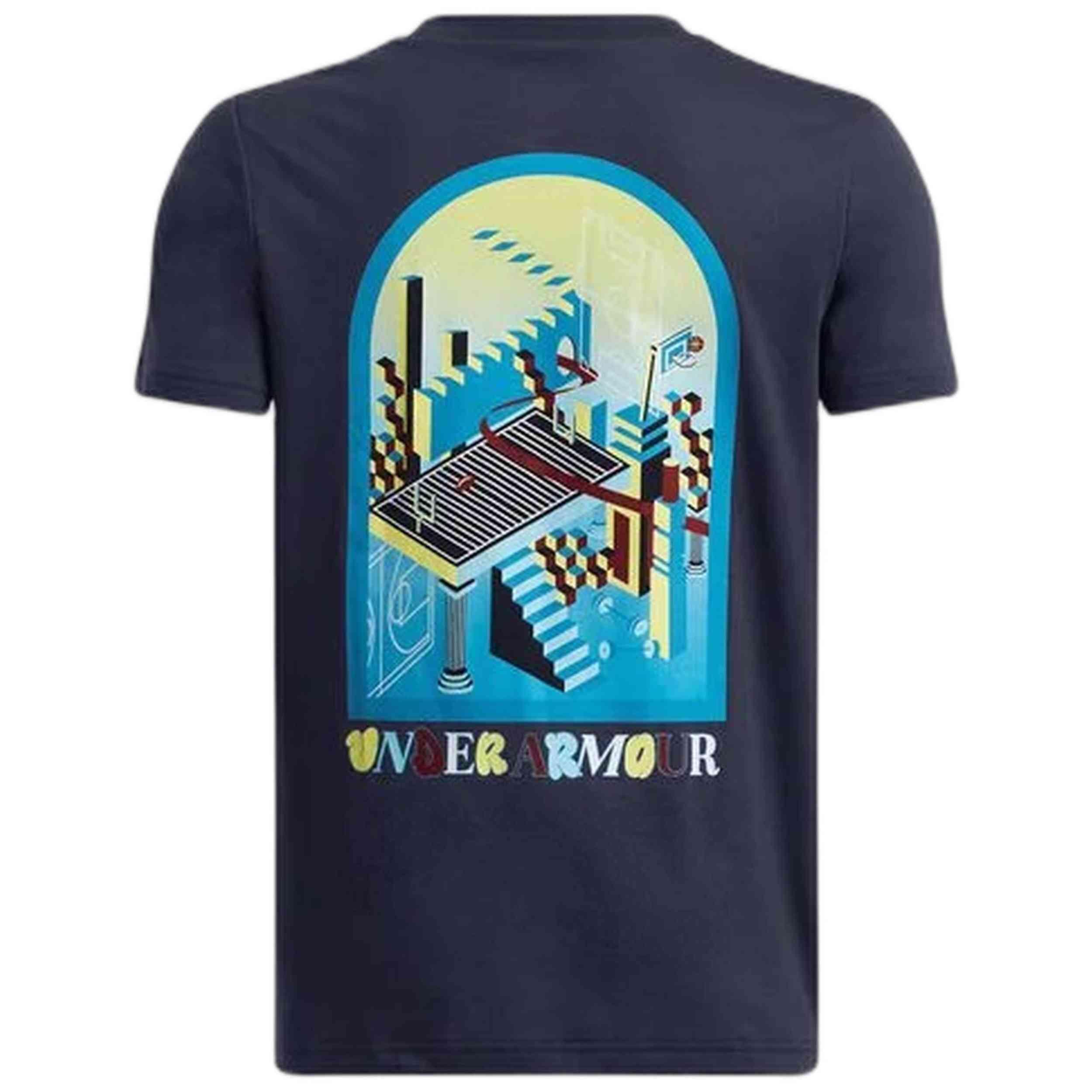 T-shirt Under armour modèle 1390010-410 pour enfants 2/2