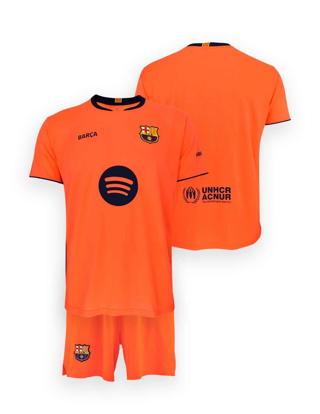 Pack Camiseta y Pantalón FC Barcelona Júnior 3a equipación 25/26 - Réplica Ofic 2/7