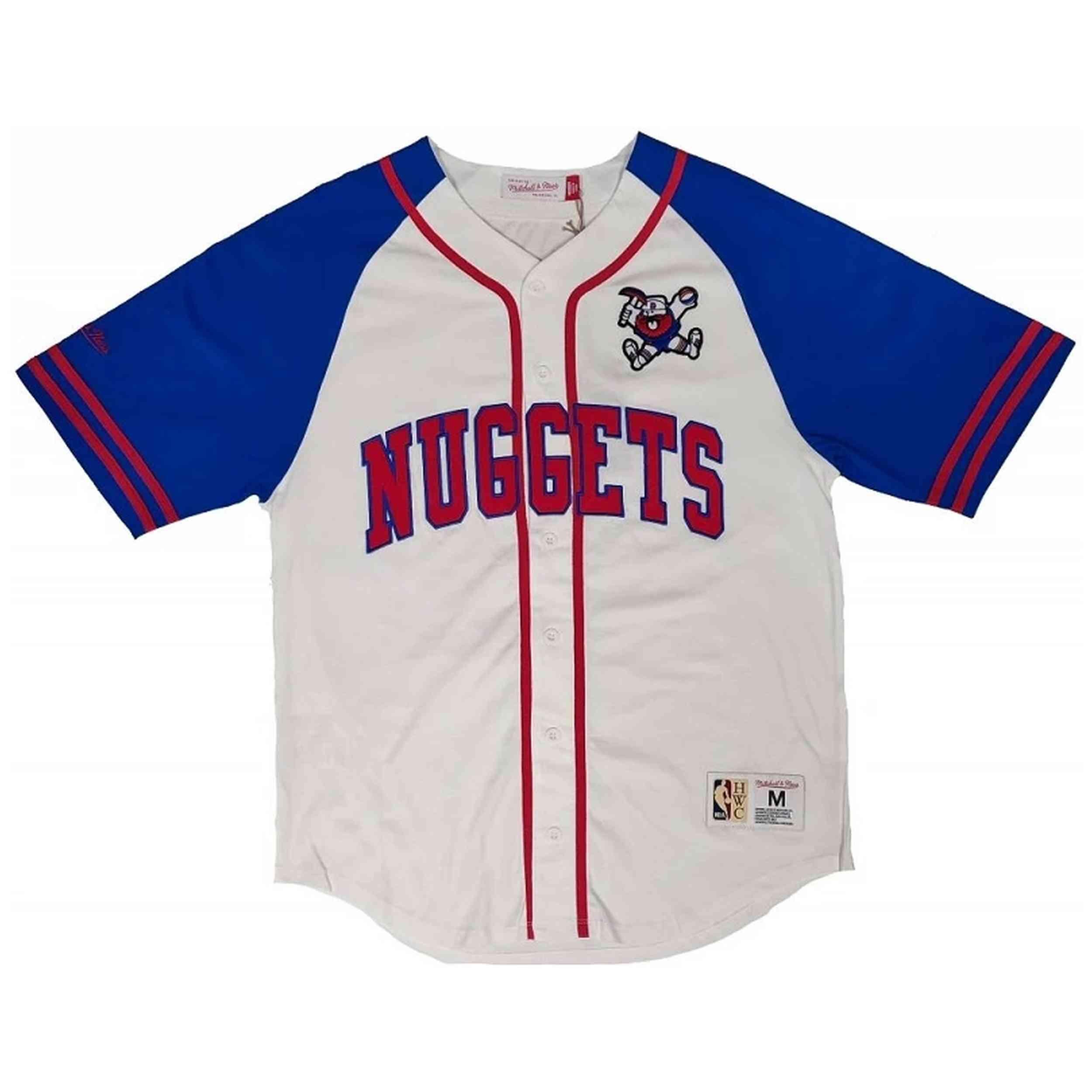 Maillot de basket Mitchell & ness modèle TBTF4994-DNUYYPPPWHIT pour homme 1/3