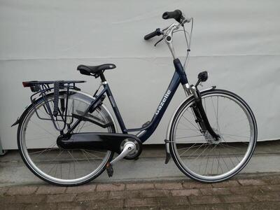 28 inch gazelle orange orange plus met 7 versnellingen.