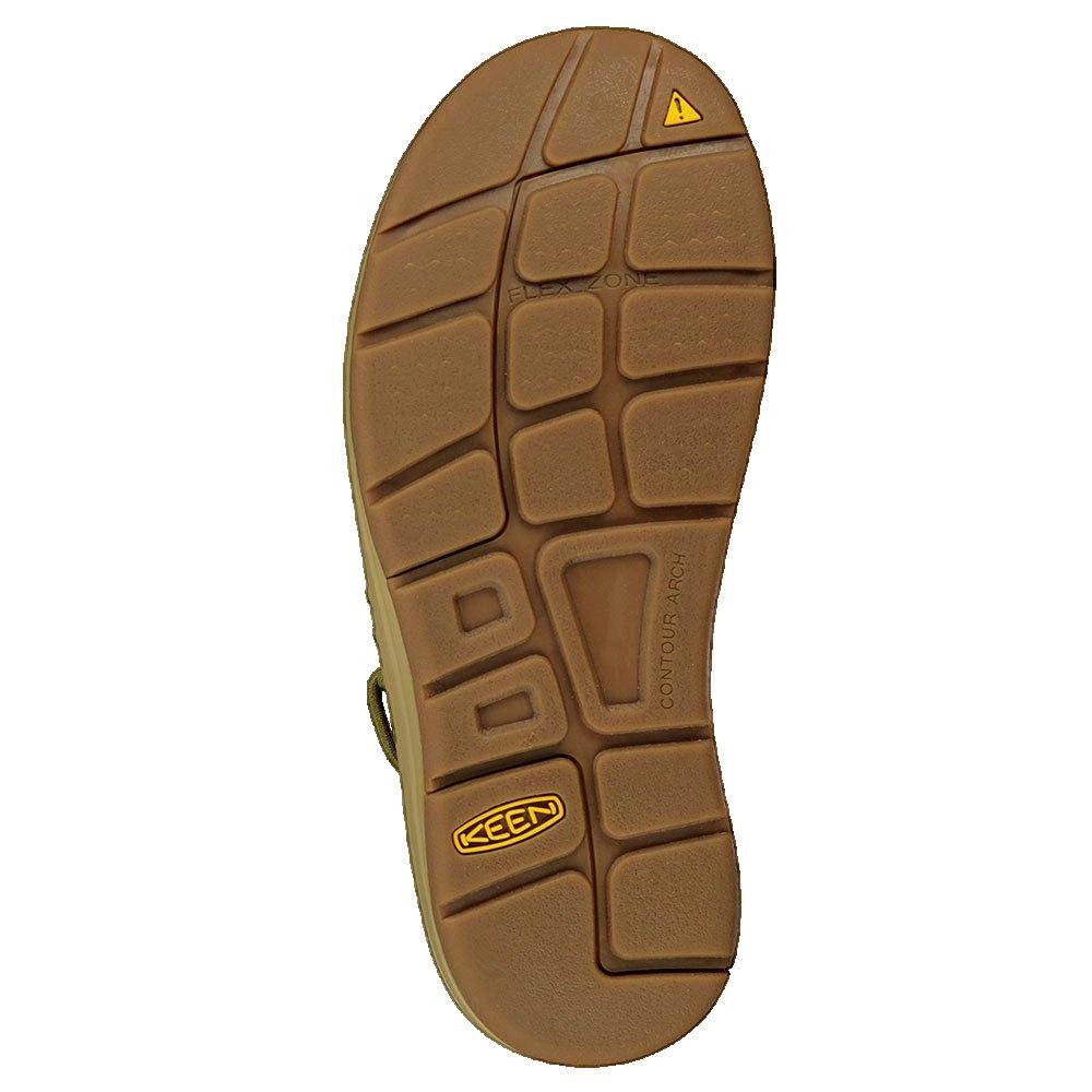 Sandales Keen design innovant en plastique PET recyclé vert 2/3