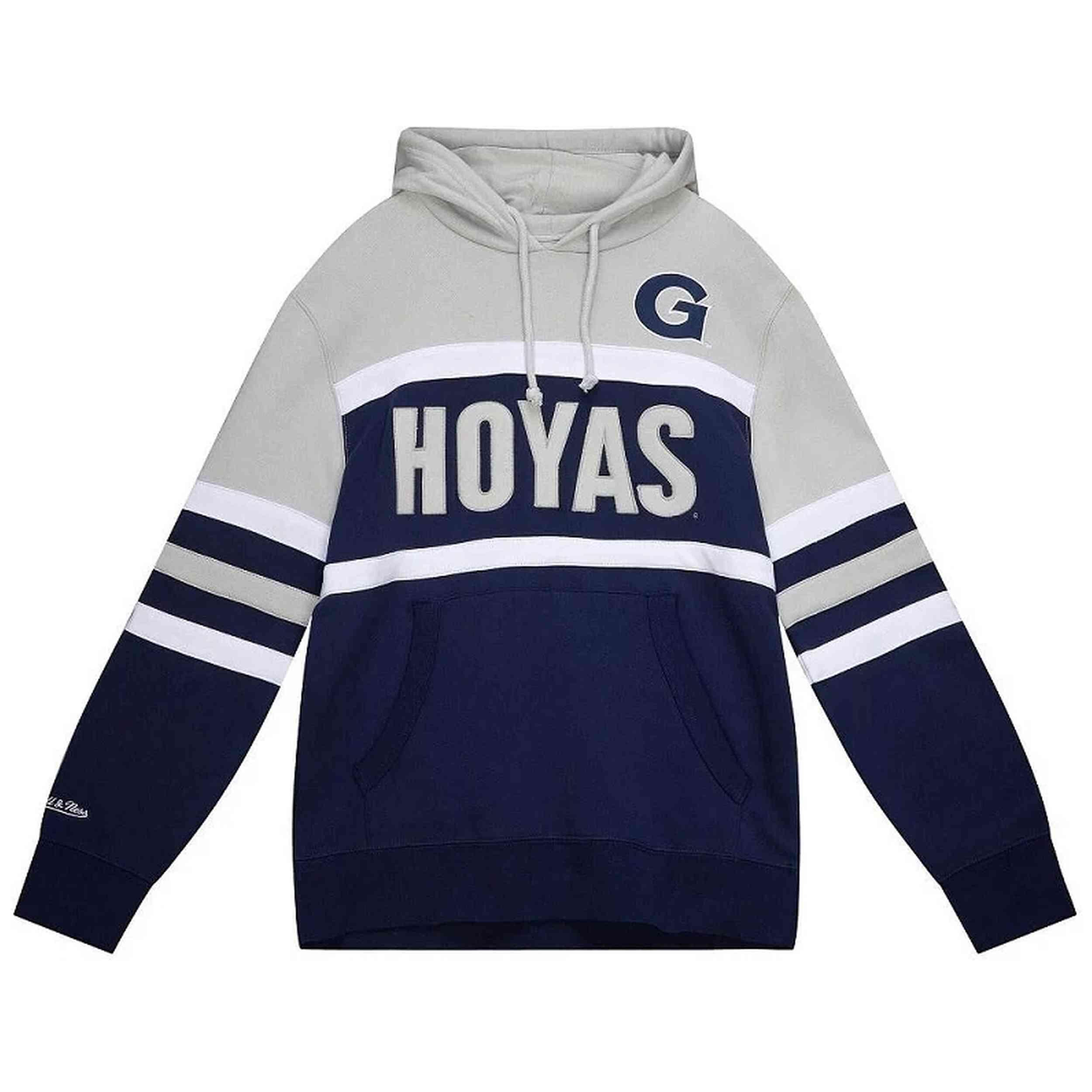 Felpa con cappuccio Mitchell & ness modello FPHDSC19029-GTWNAVY per uomini 1/3