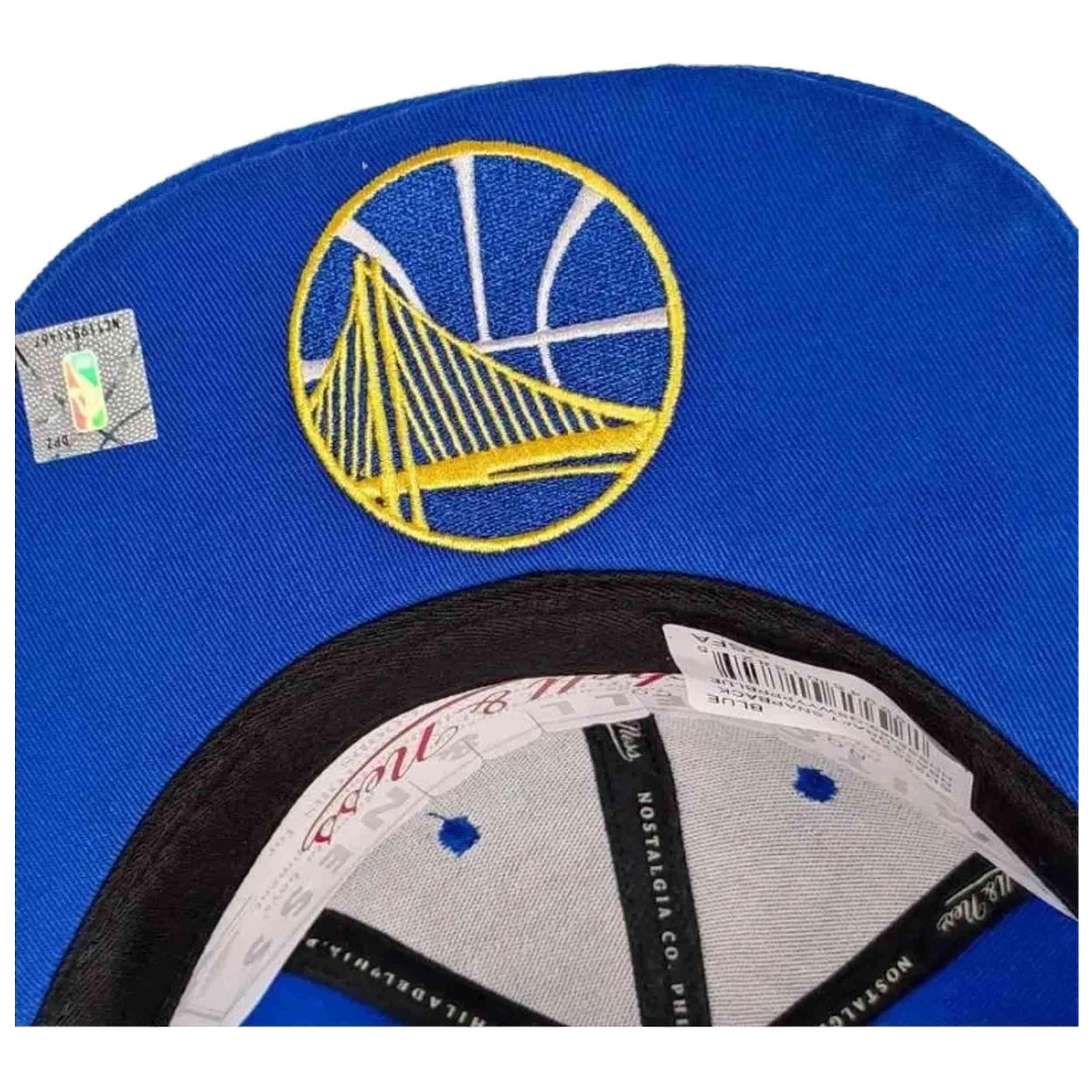 Casquette Mitchell & ness modèle HHSS5469-GSWYYPPPBLUE pour homme 3/3