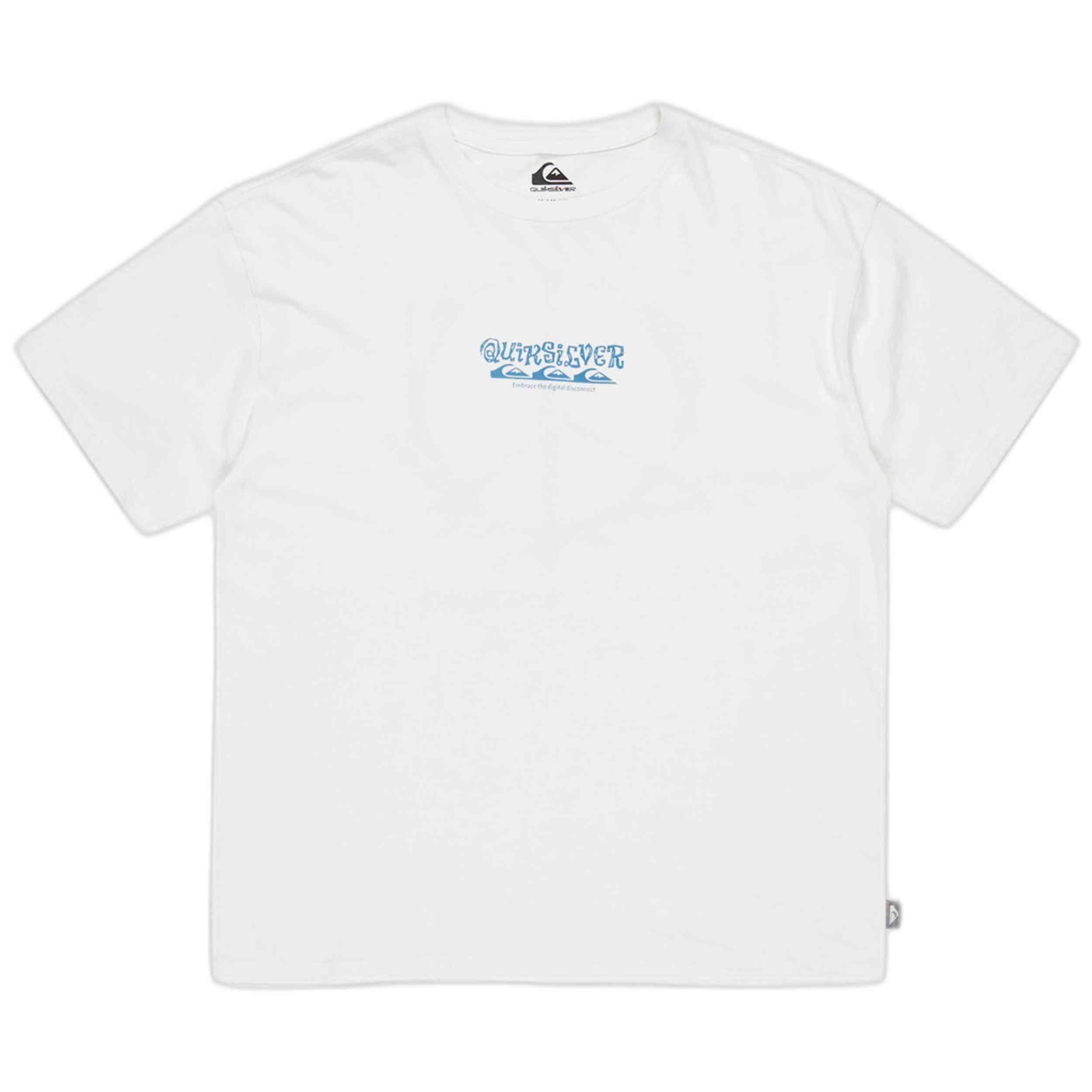 Maglia a maniche corte Quiksilver modello EQYZT08034-WBK0 per uomini 5/5
