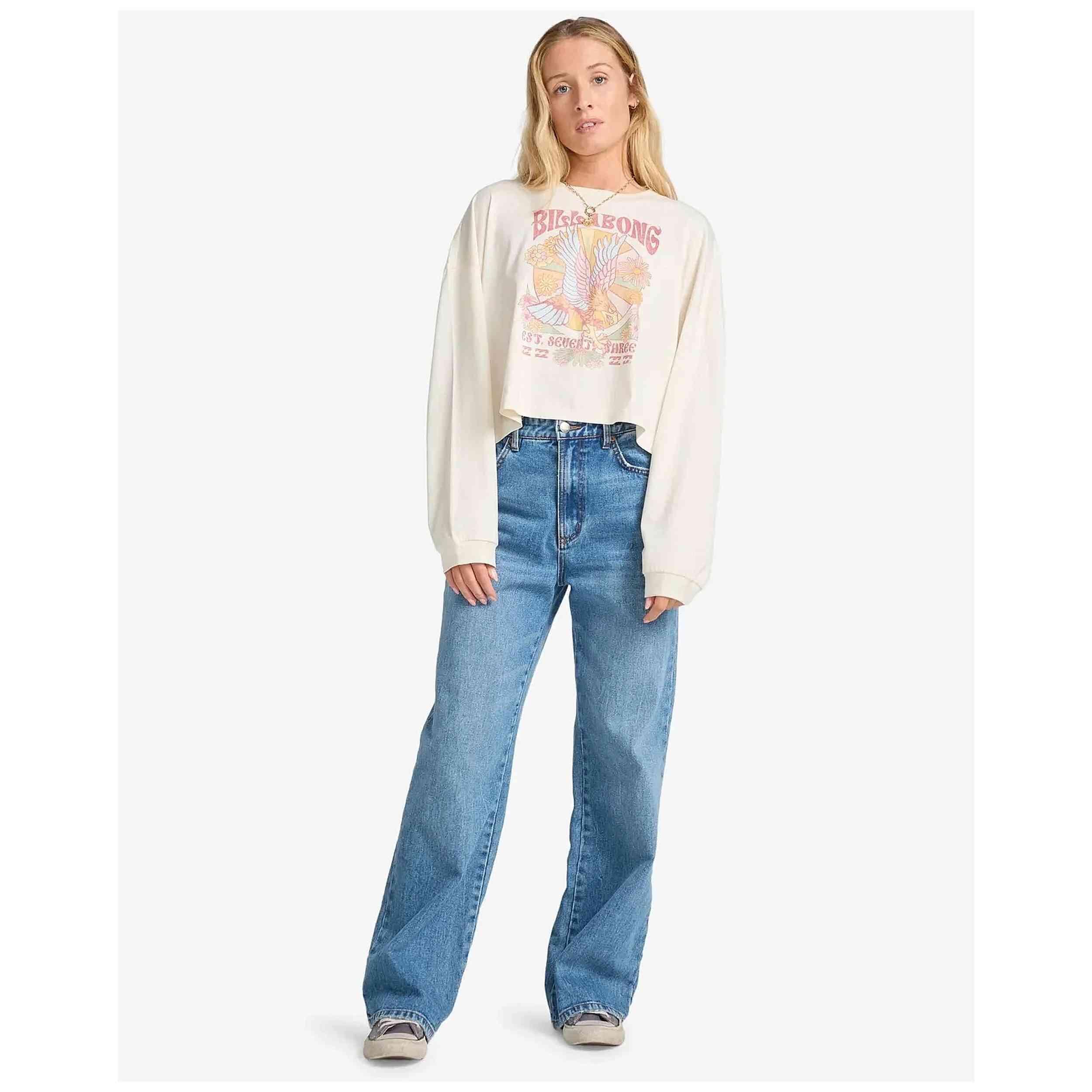 Camiseta de manga larga Billabong modelo EBJZT00490-WCP para mujer 5/5