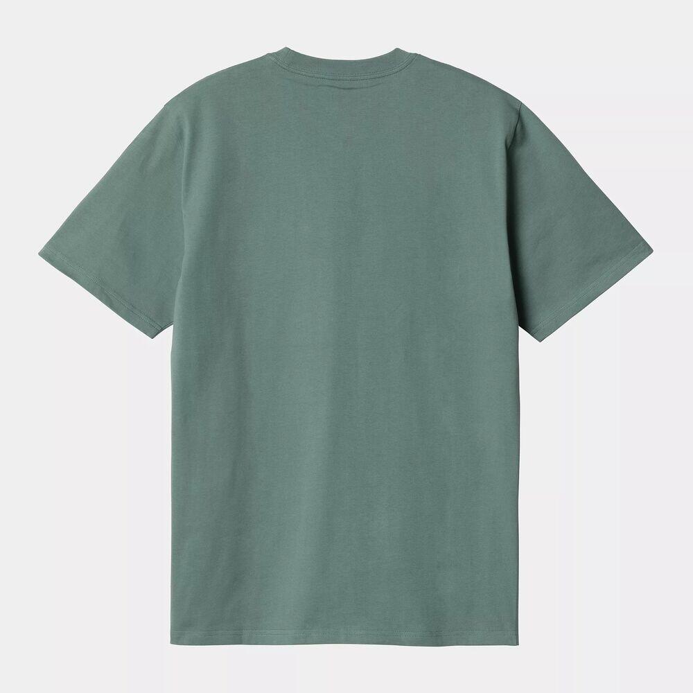 T-shirt Carhartt wip modèle I030434-PINE pour unisexe 2/4