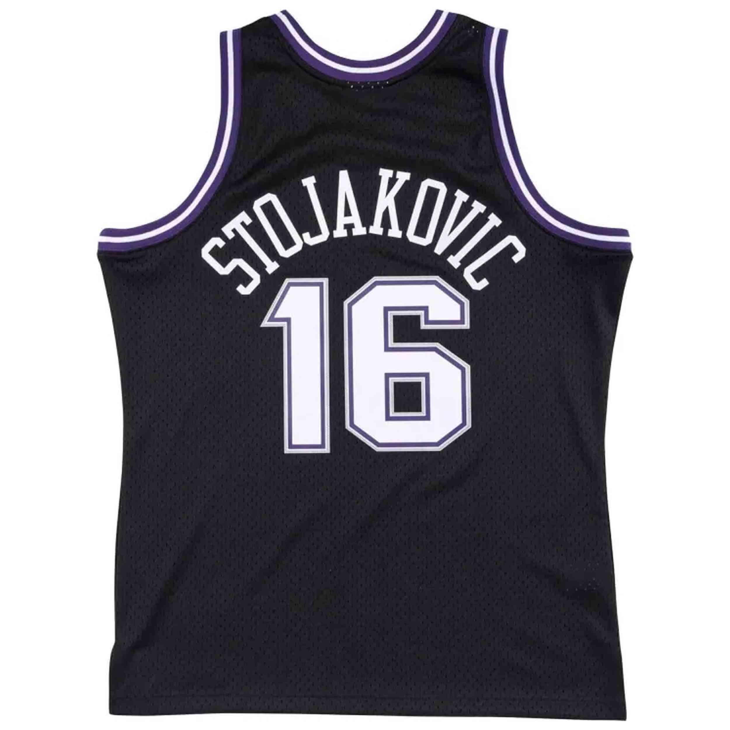 Maillot de basket Mitchell & ness modèle SMJYAC19024-SKIBLCK01PSJ pour homme 2/3