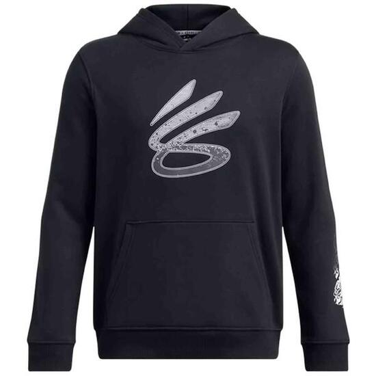 Sweat à capuche Under armour modèle 1387100 pour enfants