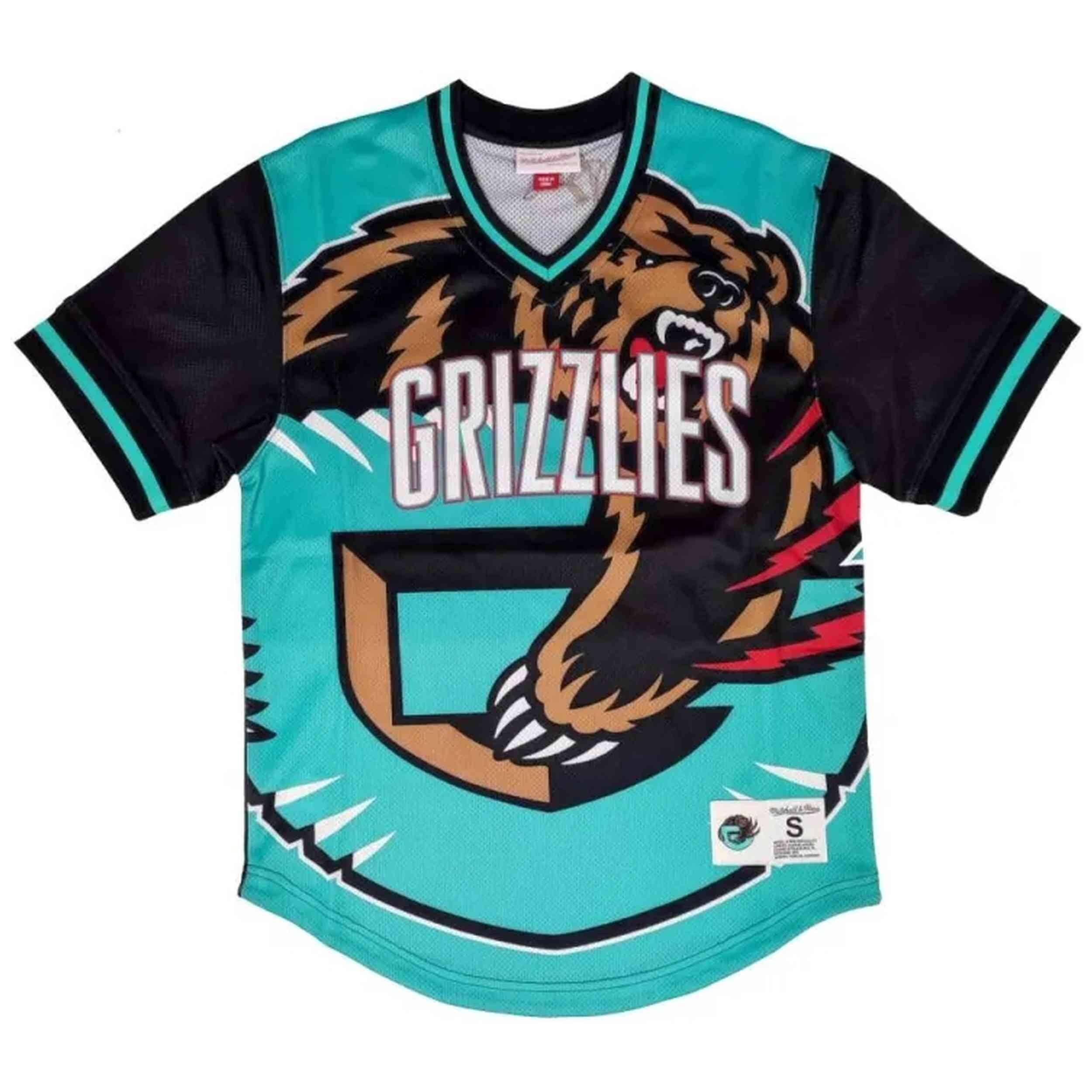 Maillot de basket Mitchell & ness modèle TMPL5118-VGRYYPPPMTWH pour homme 1/2