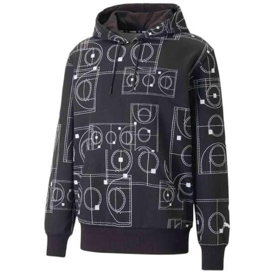 Sweat à capuche Puma modèle 538560-01 pour homme