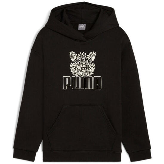Sweat à capuche Puma modèle 681827-01 pour unisexe enfants