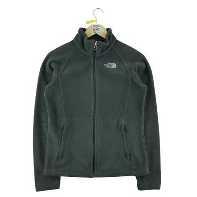 Tweedehands - dames tnf zwarte fleece jas - goede staat
