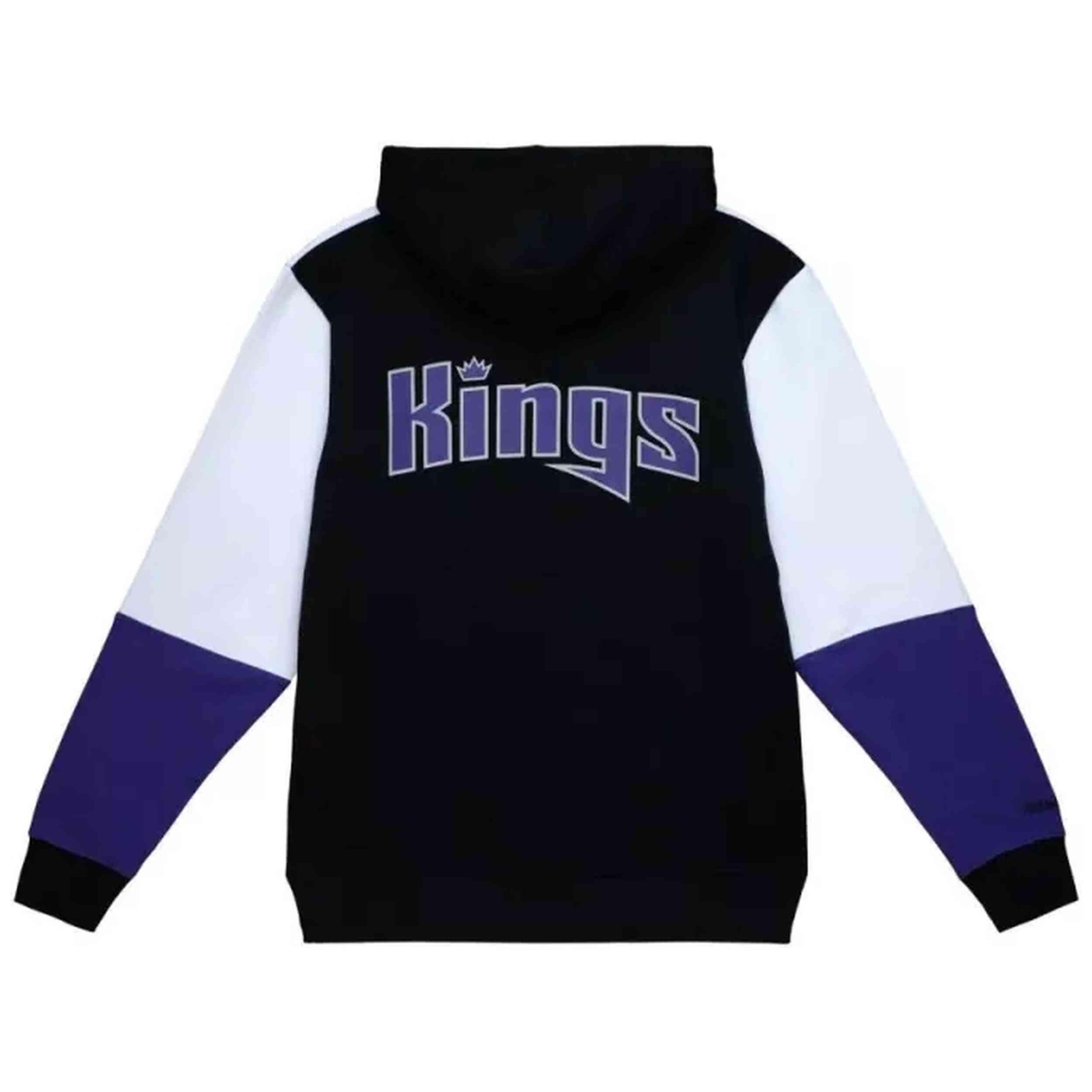 Sweat à capuche Mitchell & ness modèle FPHD1217-SKIYYPPPBKWH pour unisexe 2/2