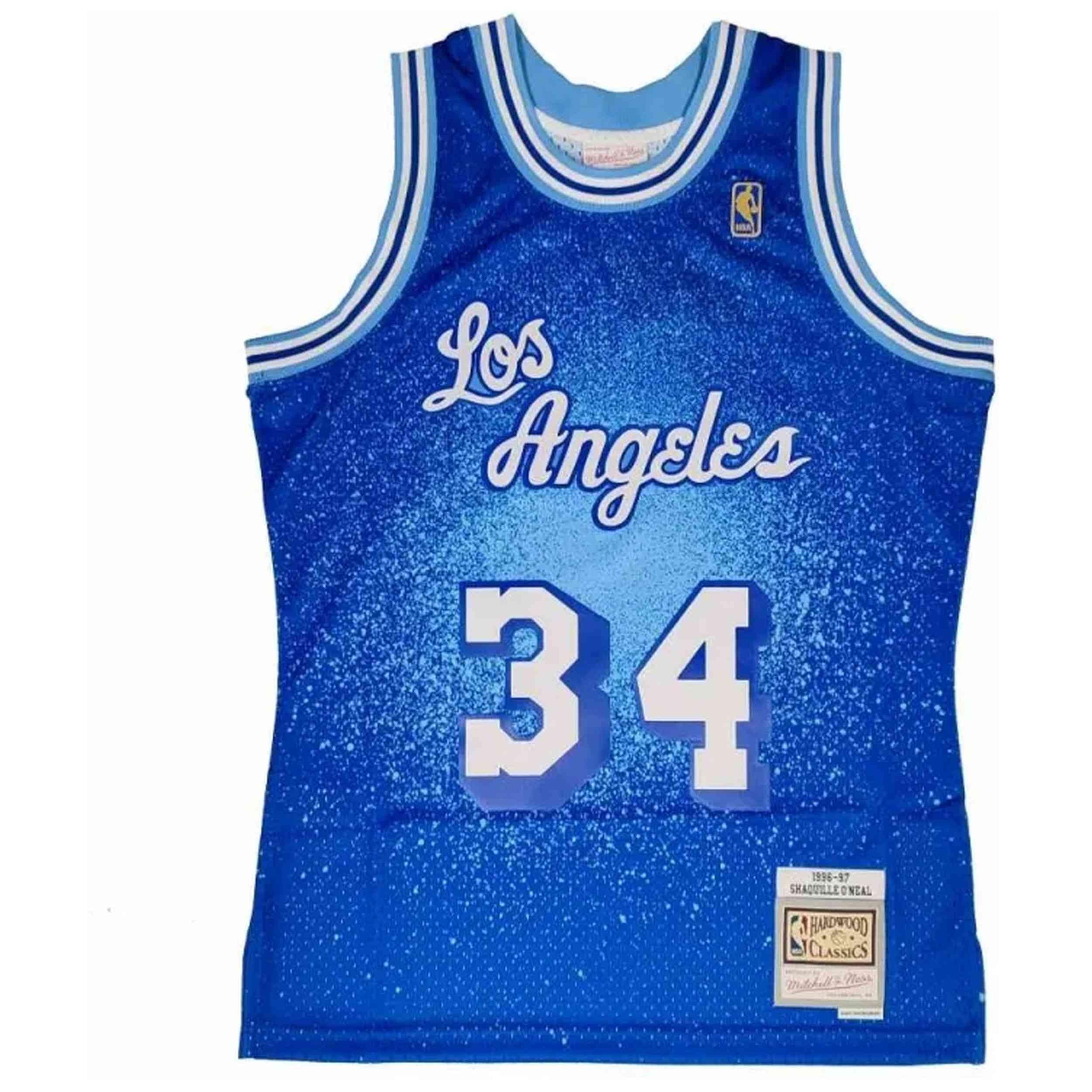 Mitchell & Ness - Maillot De Basket Mitchell & Ness Modèle Smjy4560-lal96sonlbbl Pour Homme - Sous Maillot Sans Manche - Bleu - Decathlon