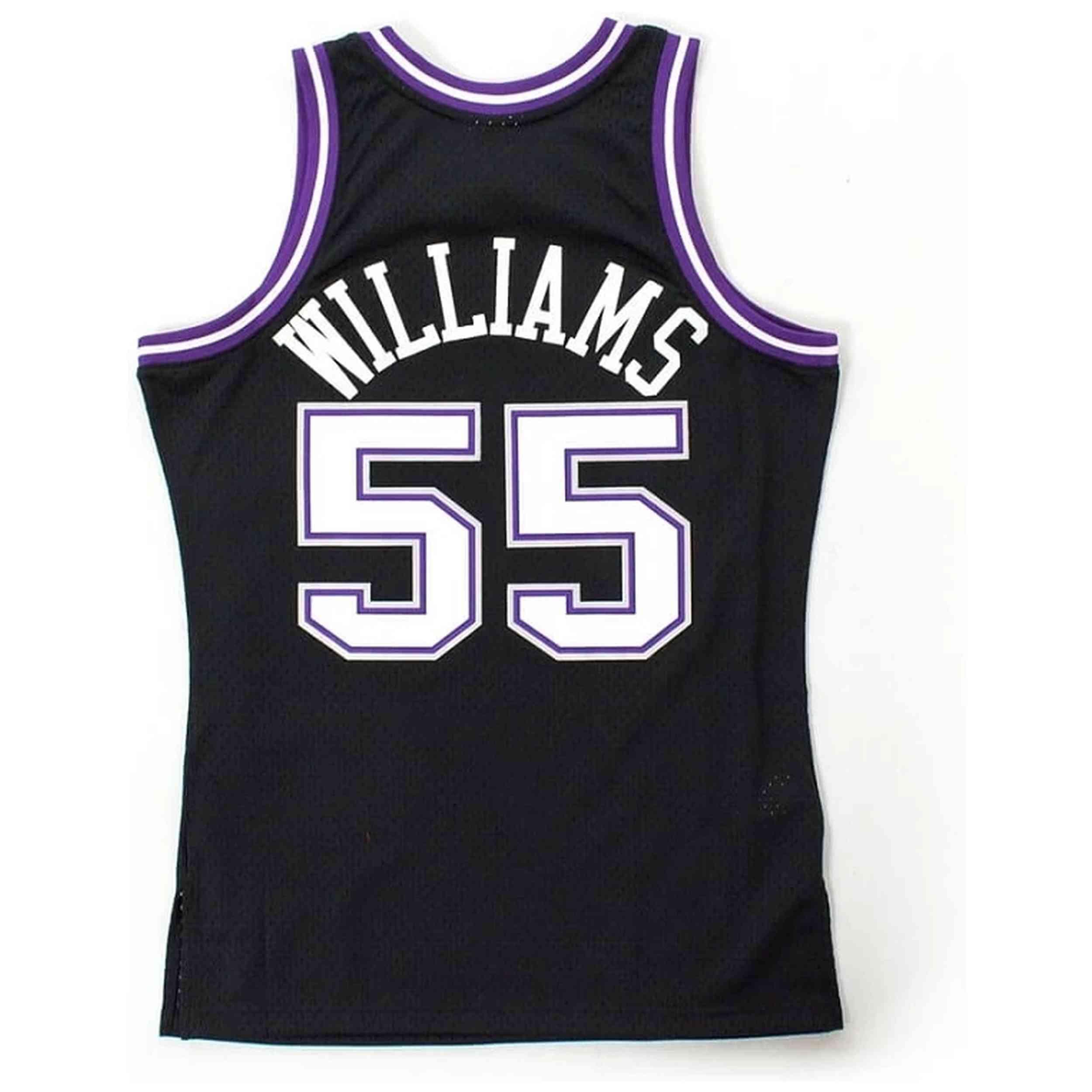 Maillot de basket Mitchell & ness modèle SMJYGS18206-SKIBLCK00JWI pour homme 2/3