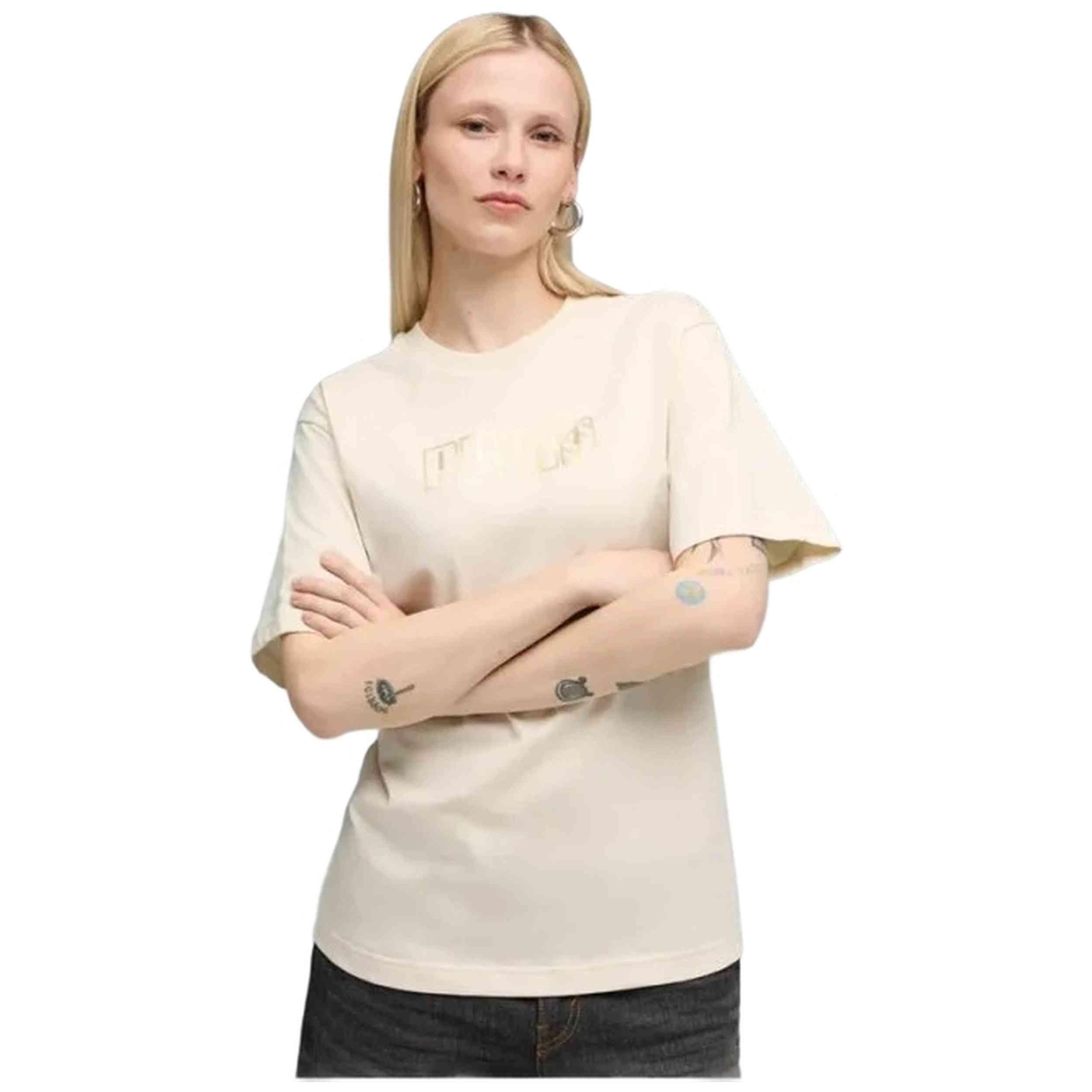 Kurzarmshirt Puma Modell 634459-87 für frauen 3/4