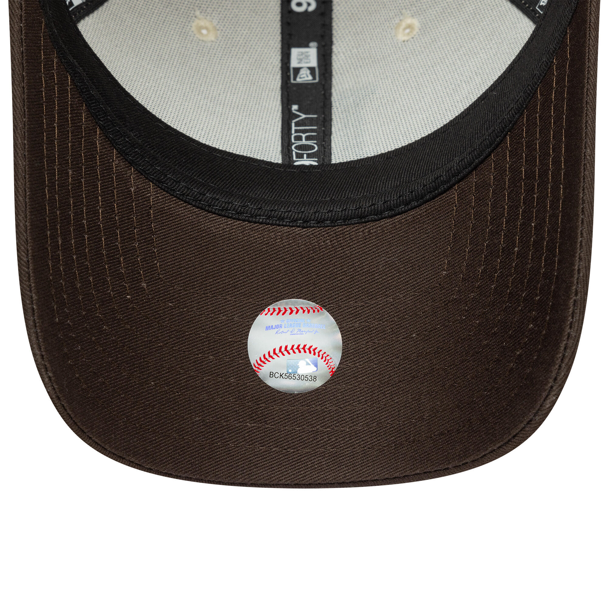 Casquette MLB Los Angeles Dodgers New Era Side Patch 9Forty Crème 6/6
