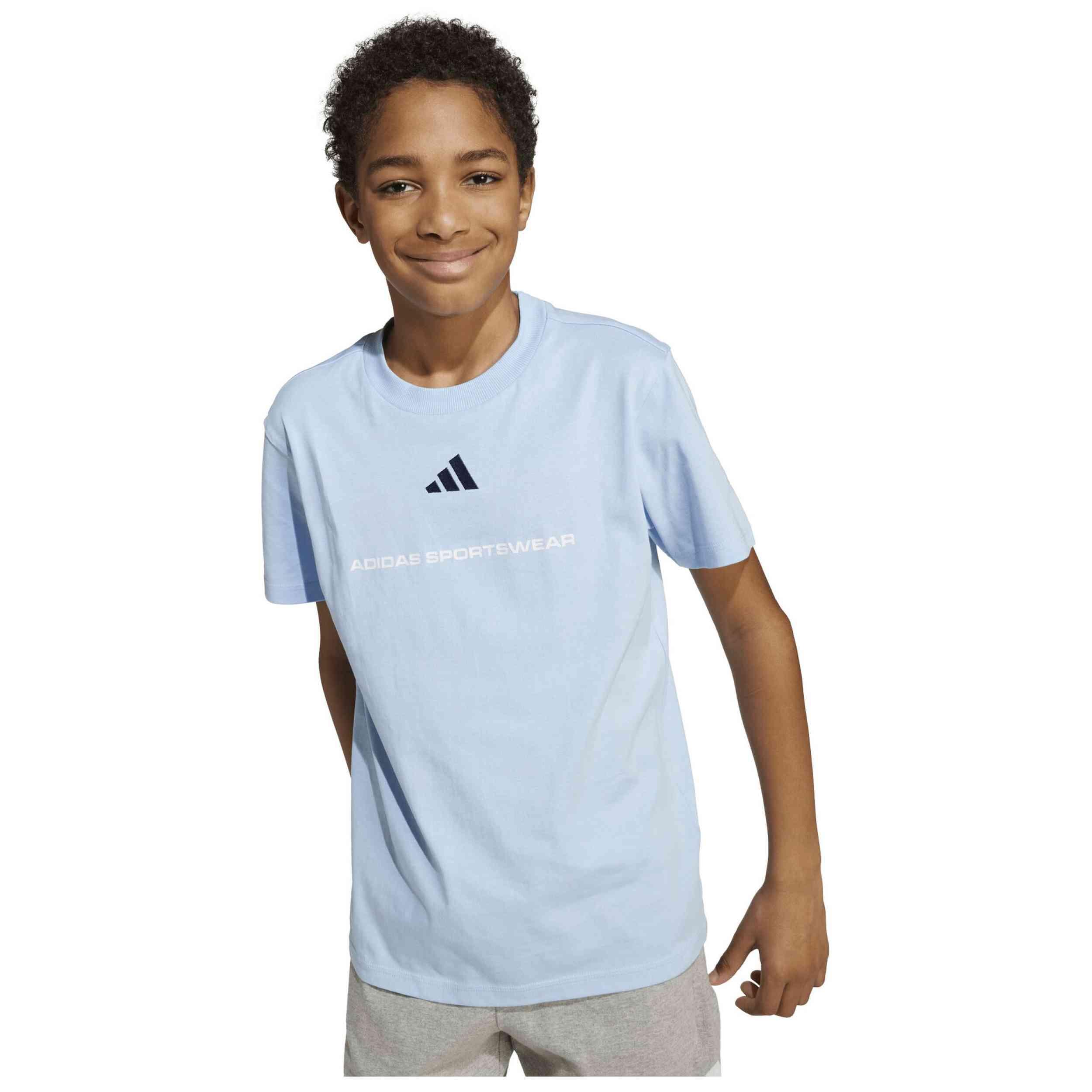 Maglia a maniche corte Adidas modello KC5384 per ragazzi 5/5