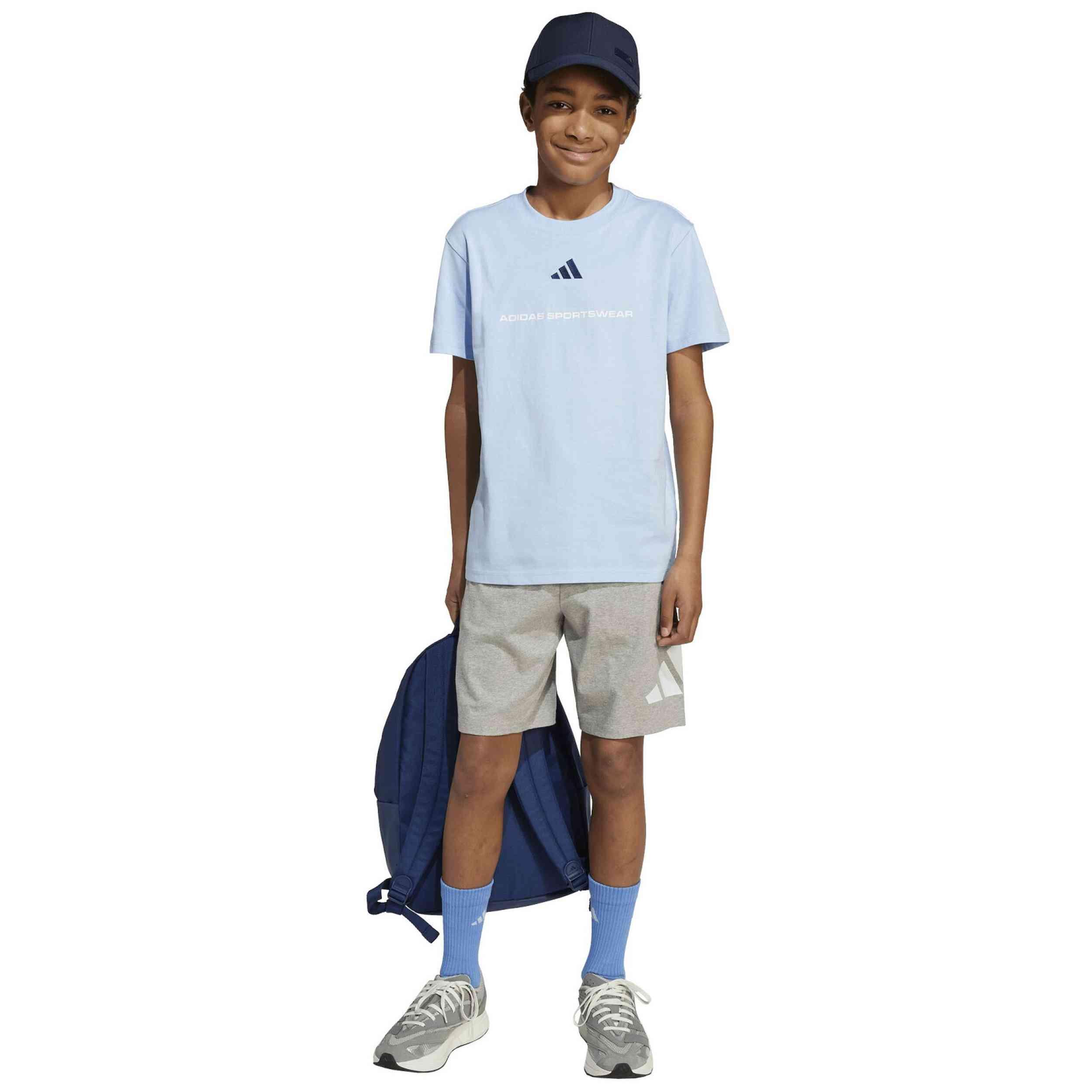 Maglia a maniche corte Adidas modello KC5384 per ragazzi 4/5