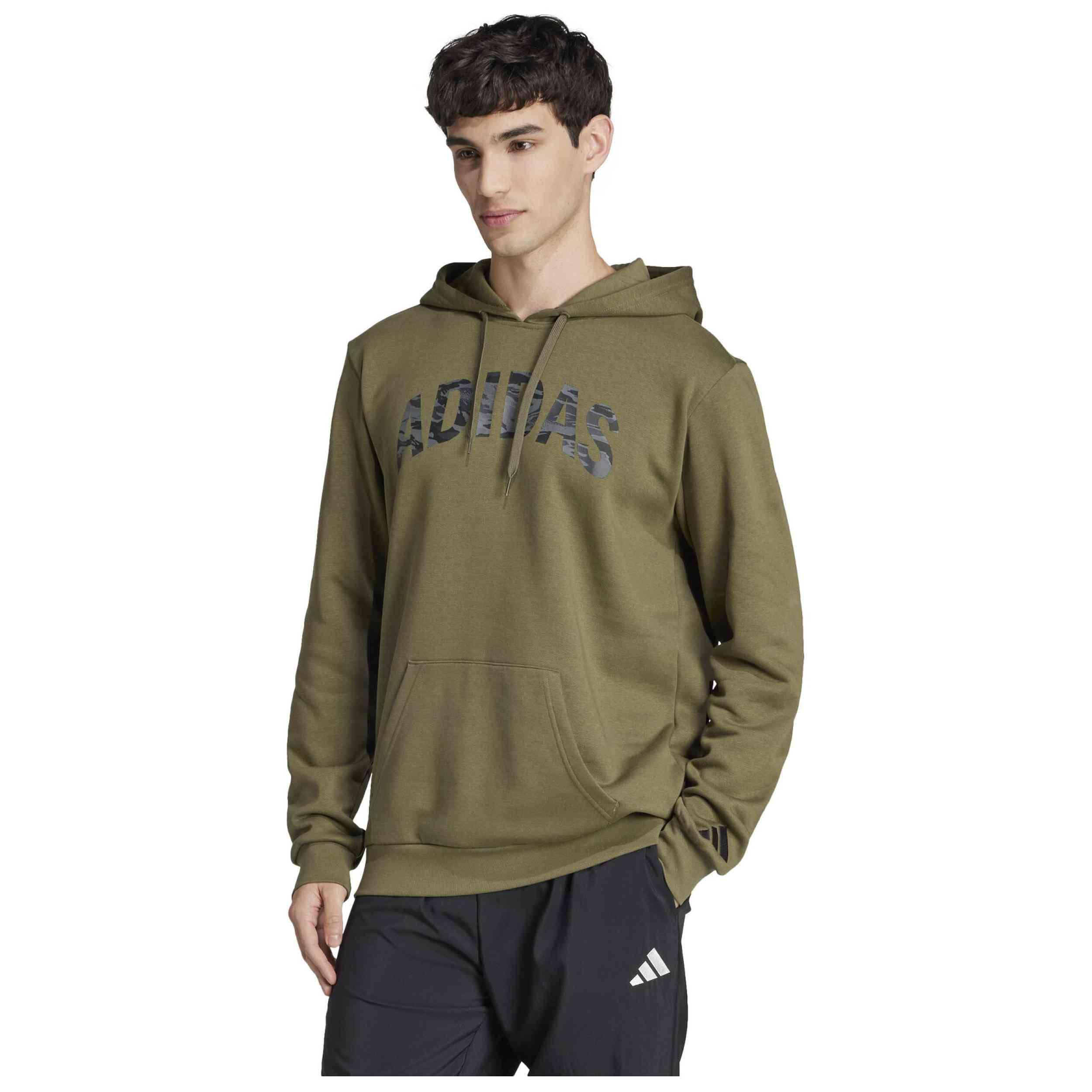 Sweat à capuche Adidas modèle JI6765 pour unisexe enfants 2/5