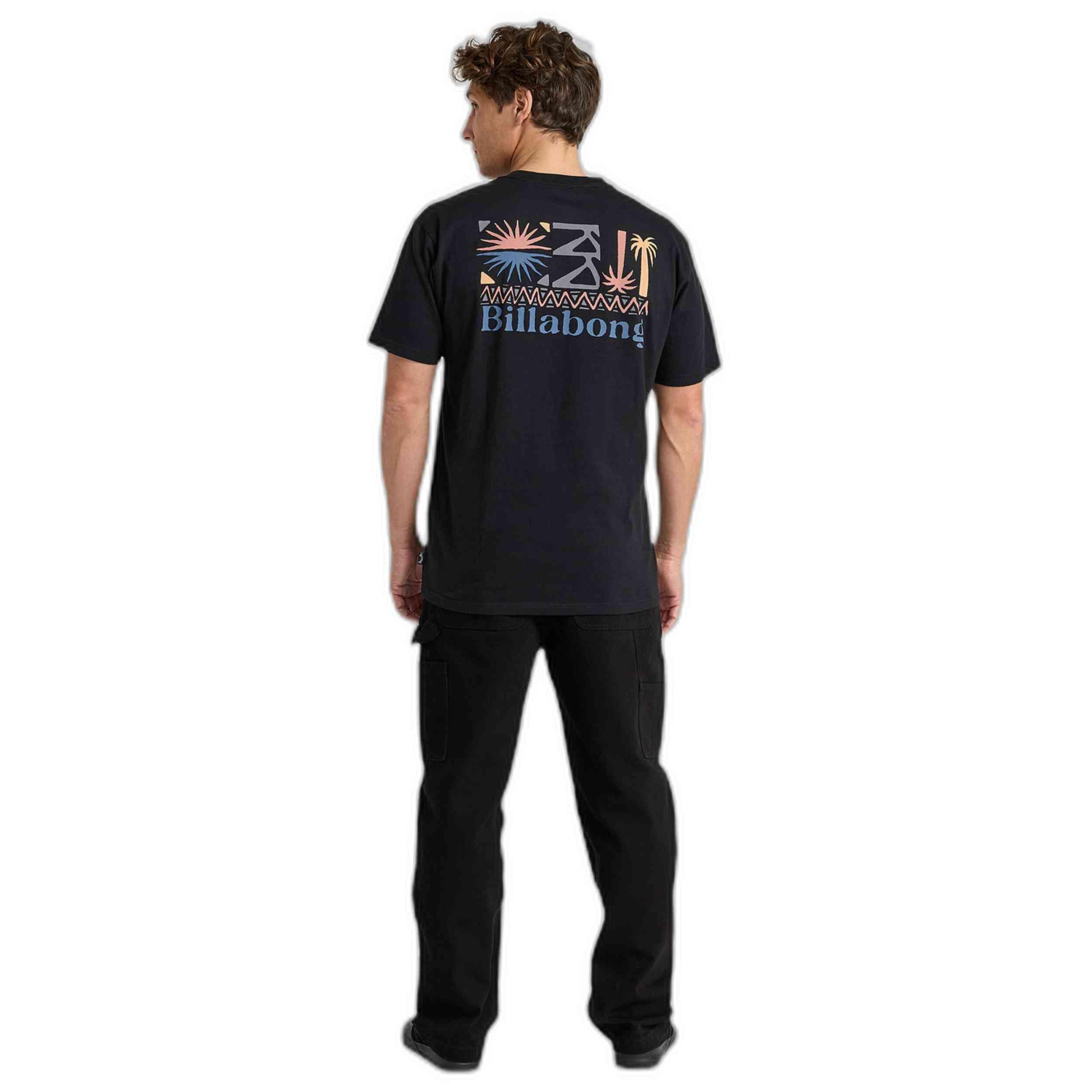 Maglia a maniche corte Billabong modello EBYZT00364-BLK per uomini 3/5