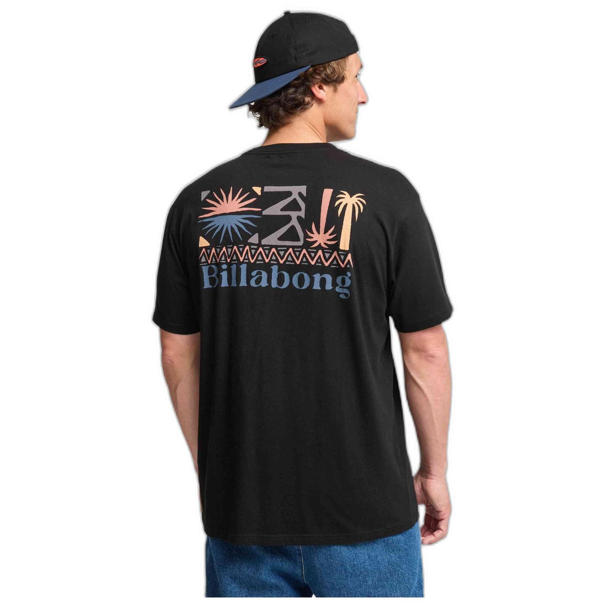 Maglia a maniche corte Billabong modello EBYZT00364-BLK per uomini 2/5