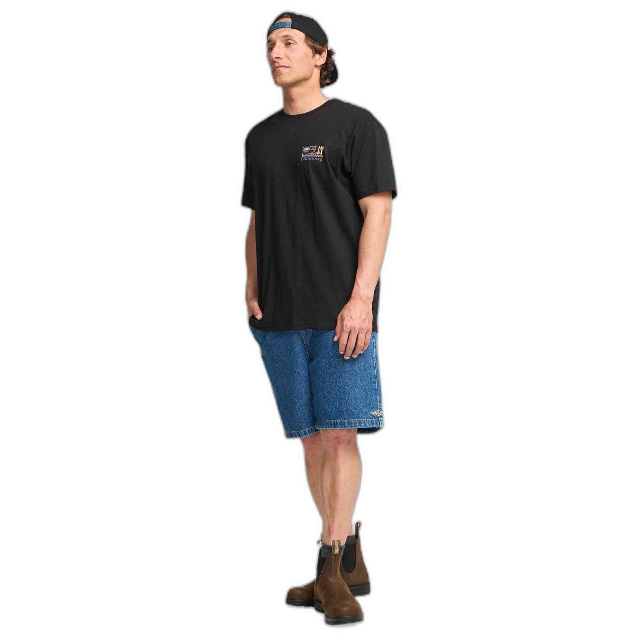 Maglia a maniche corte Billabong modello EBYZT00364-BLK per uomini 4/5