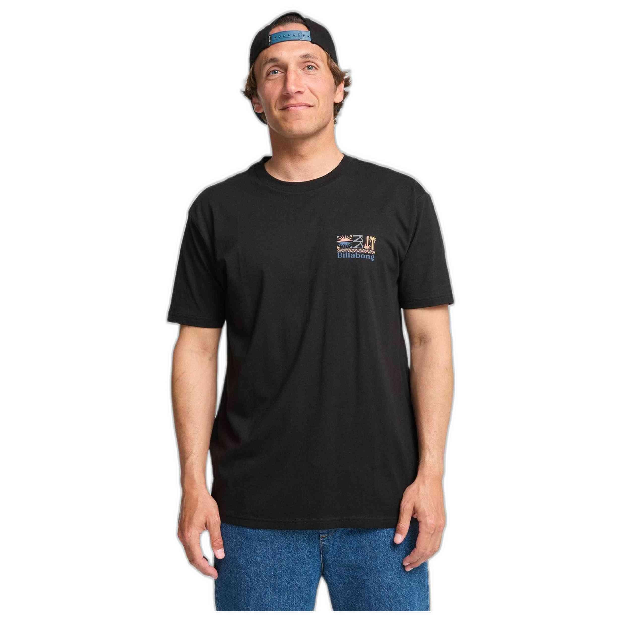 Billabong - T-shirt Billabong Modèle Ebyzt00364-blk Pour Homme - T-shirt Manches Courtes - Noir - Decathlon
