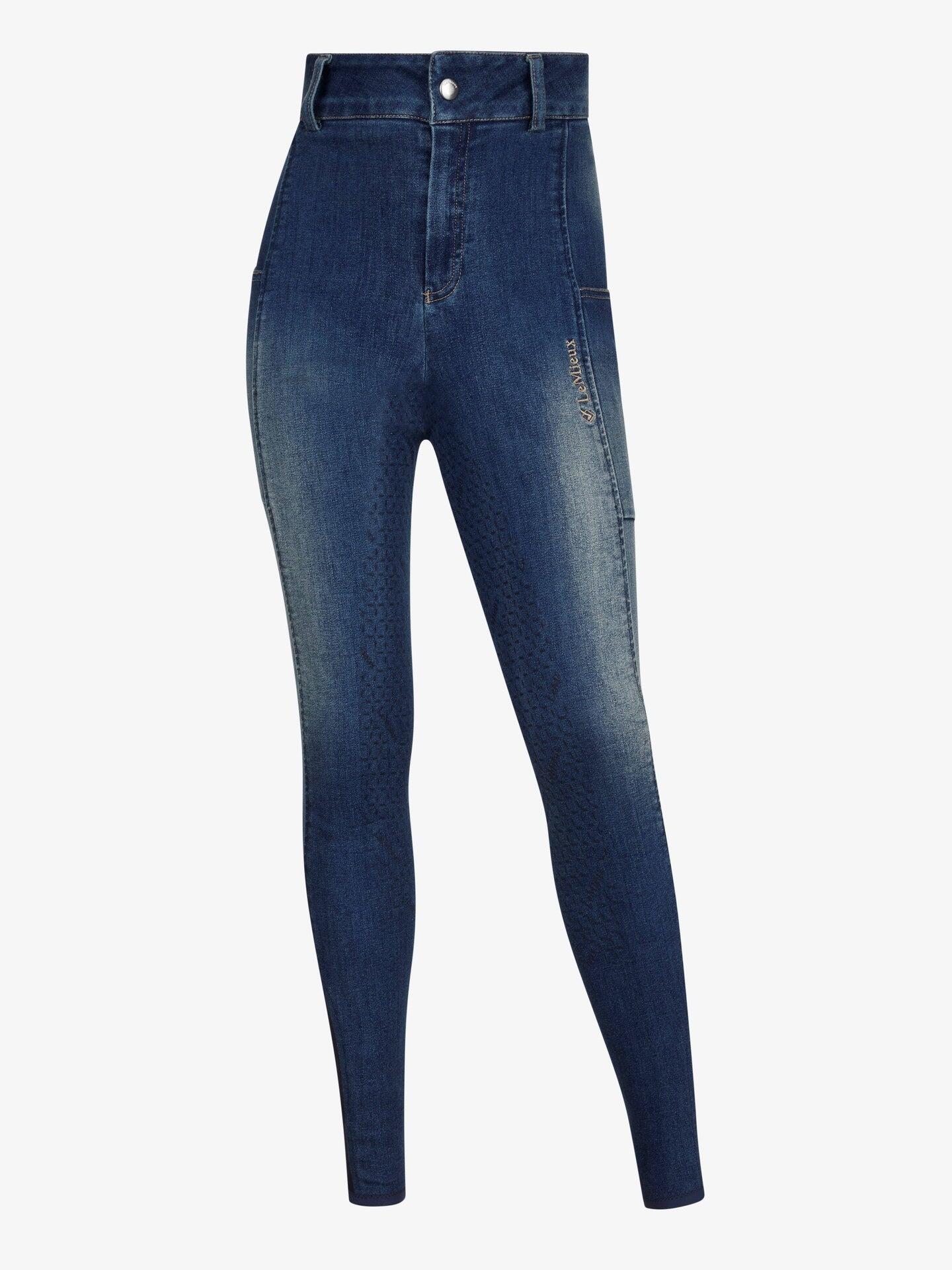 Lemieux Kids Annie Denim Bregging Blauw - 1/6