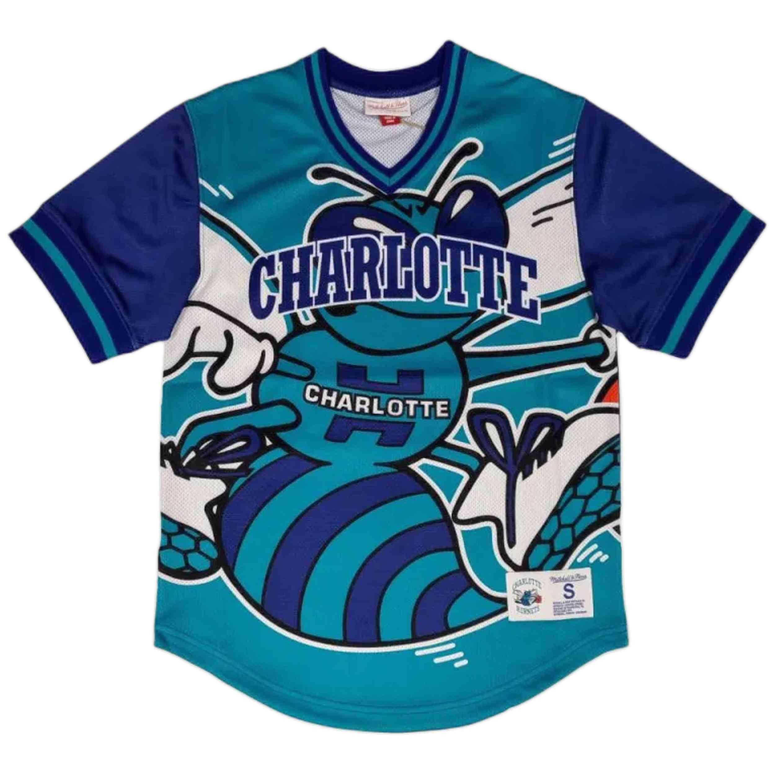 Maillot de basket Mitchell & ness modèle TMPL5118-CHOYYPPPMTWH pour homme 3/3