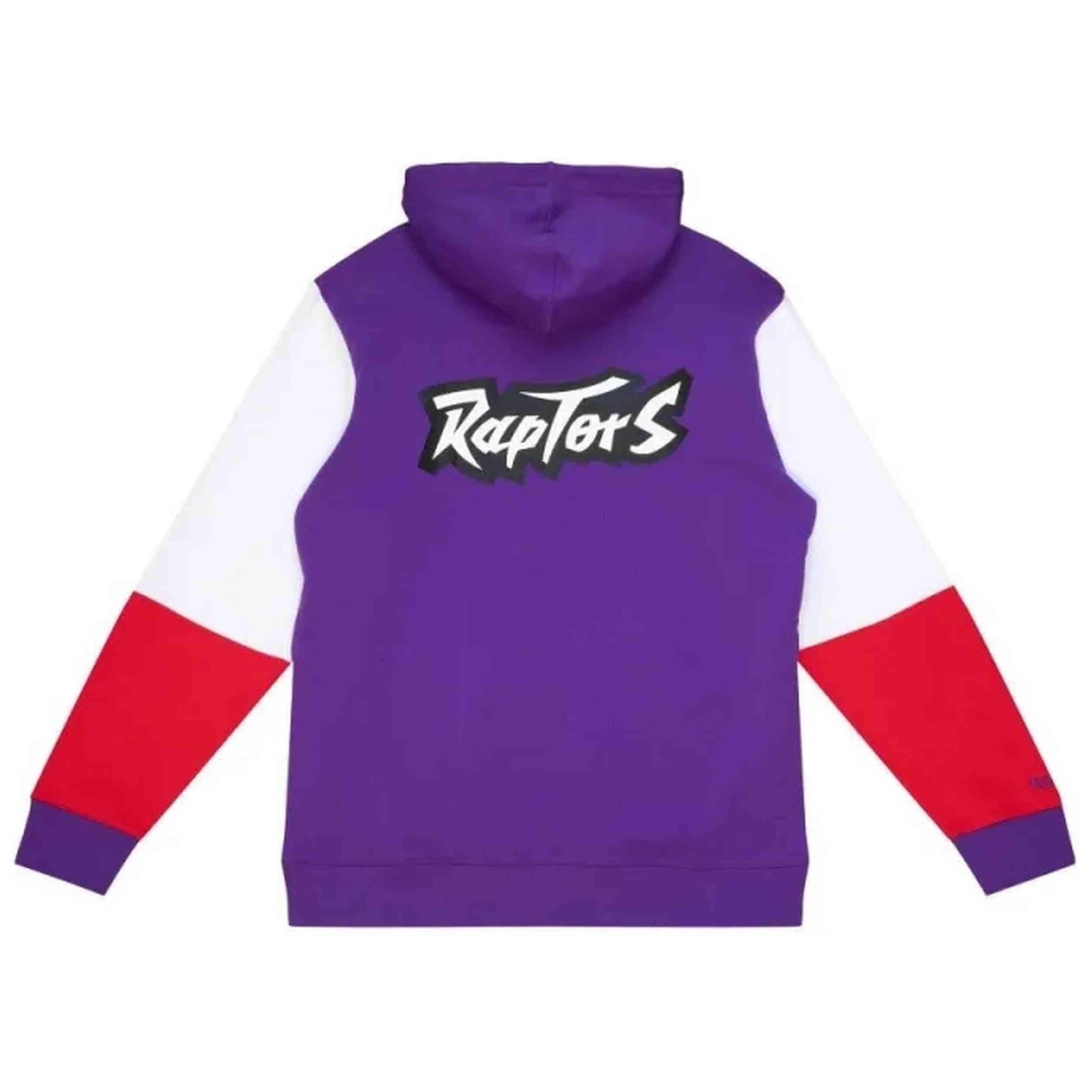 Sweat à capuche Mitchell & ness modèle FPHD1217-TRAYYPPPPRWH pour unisexe 4/4