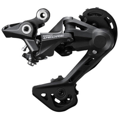 Shimano deore m4120 achterderailleur 2x10/11-speed - zwart