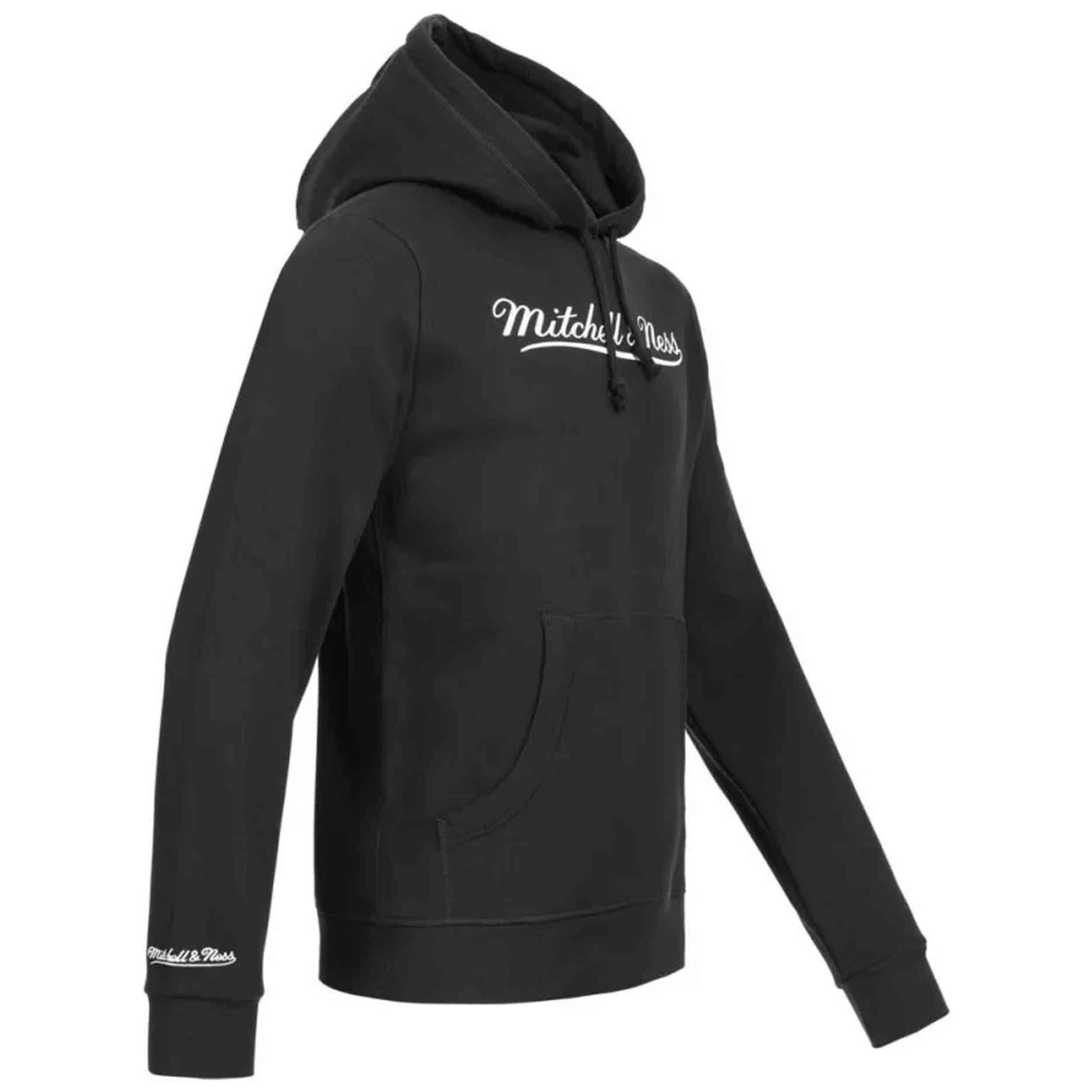 Felpa con cappuccio Mitchell & ness modello MN-BRA-SCRPTLOGOHOOD-BRA- per unisex 4/4